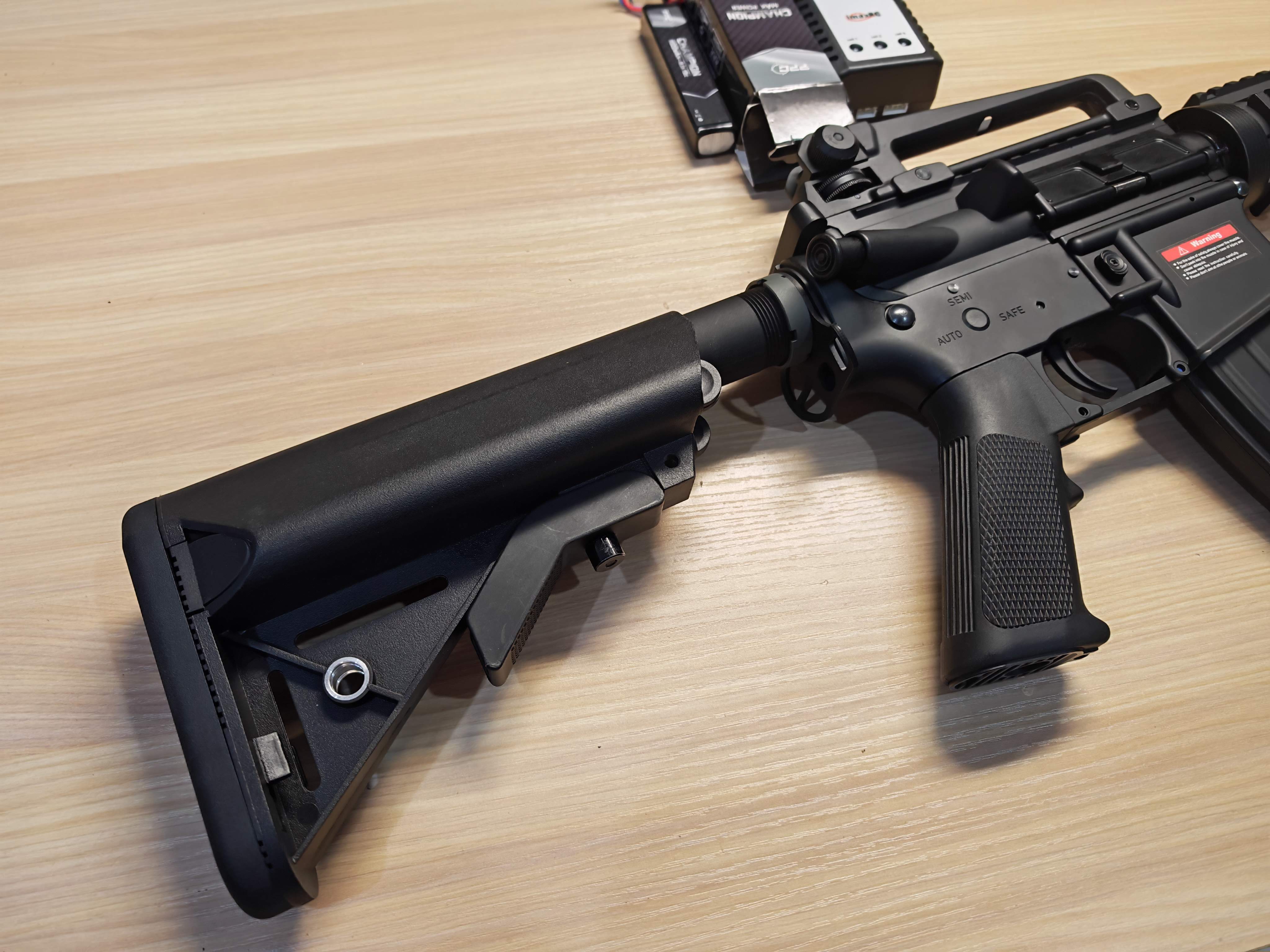E&C 308 S2 M4 RIS AEG พร้อมเล่น ตัวใหม่ AEG BB Gun บีบีกัน Airsoft Gun ปืนอัดลม ปืนยาวไฟฟ้า มือสอง