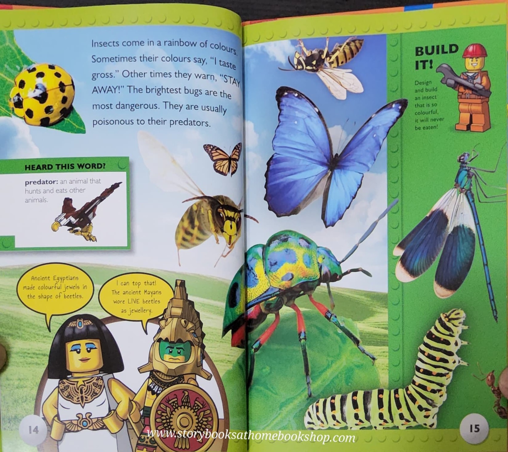 หนังสือนิทานปกแข็ง** 🍅🍅LEGO BUG OFF!