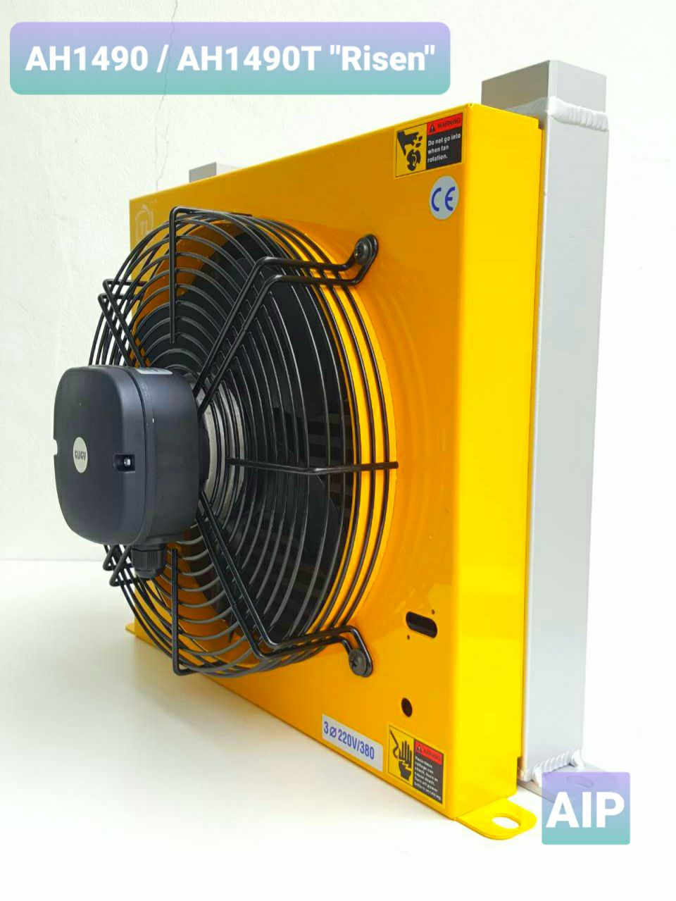 AH1490, AH1490T-CA (250L) "Risen" Hydraulic Oil Cooler ชุดระบายความร้อนน้ำมันไฮดรอลิค ชนิดพัดลม