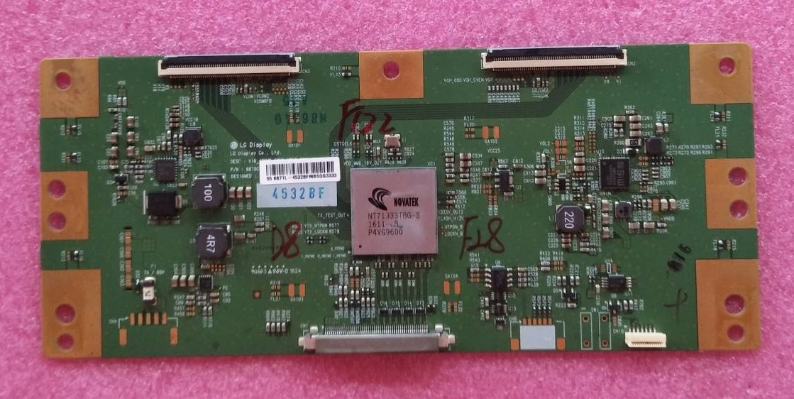 T-CON SONY(โซนี่) ของแท้ถอดจากเครื่อง รุ่นKD-55X7000D พาร์ท 6870C-0598A