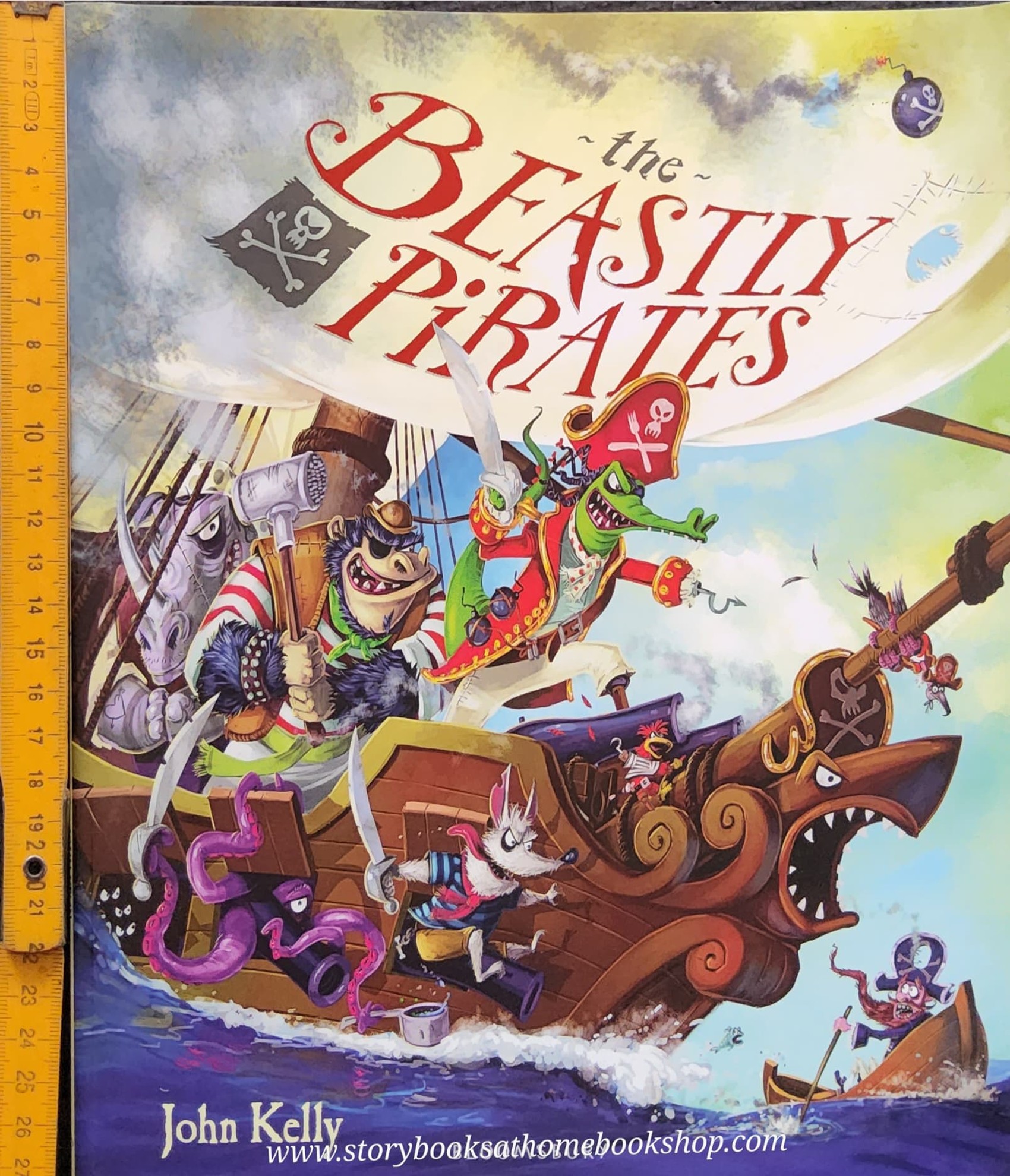 หนังสือนิทานปกอ่อน** 🍅🍓THE BEASTLY PIRATES BY JOHN KELLY