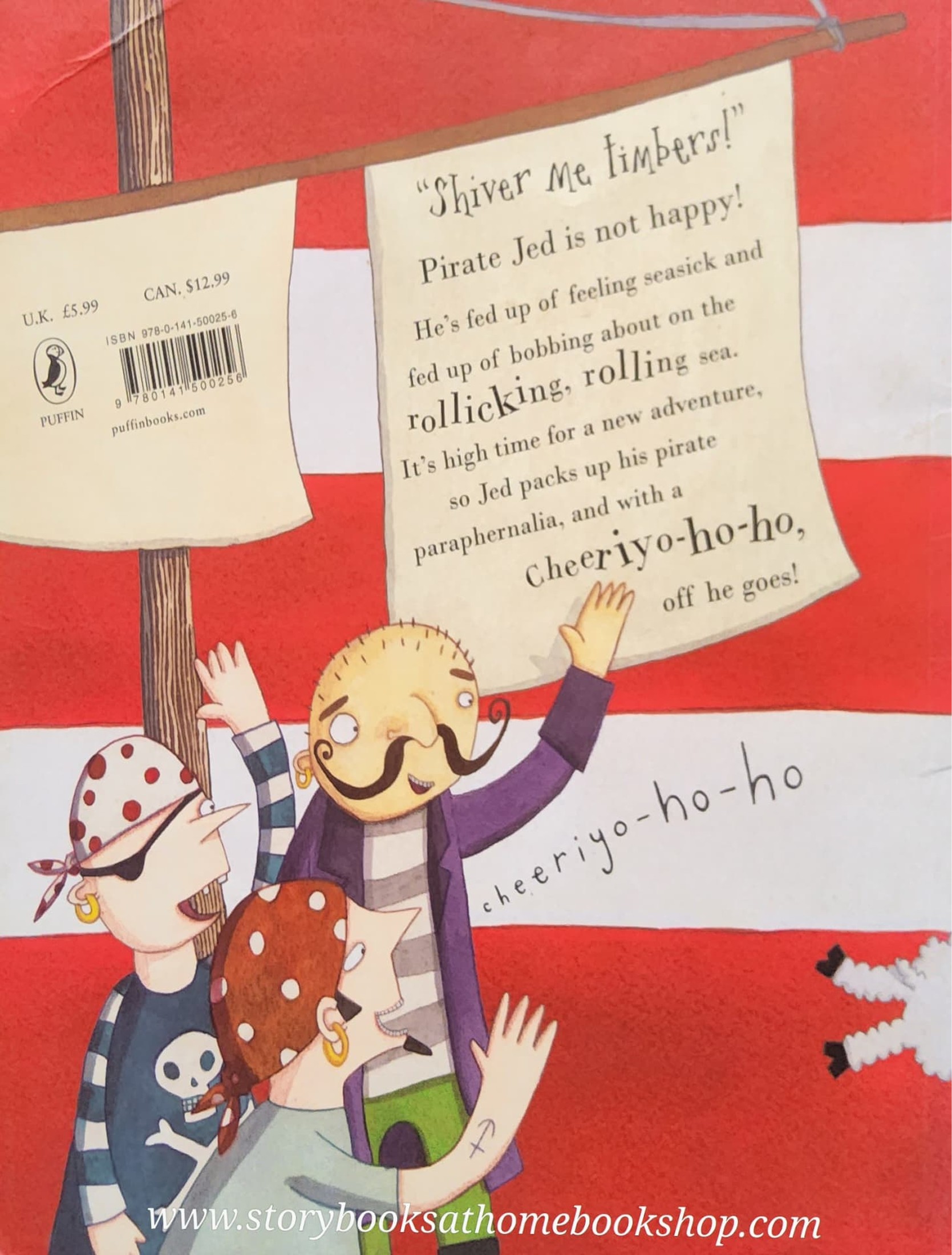 หนังสือนิทานปกอ่อน** 🍅A NEW HOME FOR A PIRATE♥️♥️