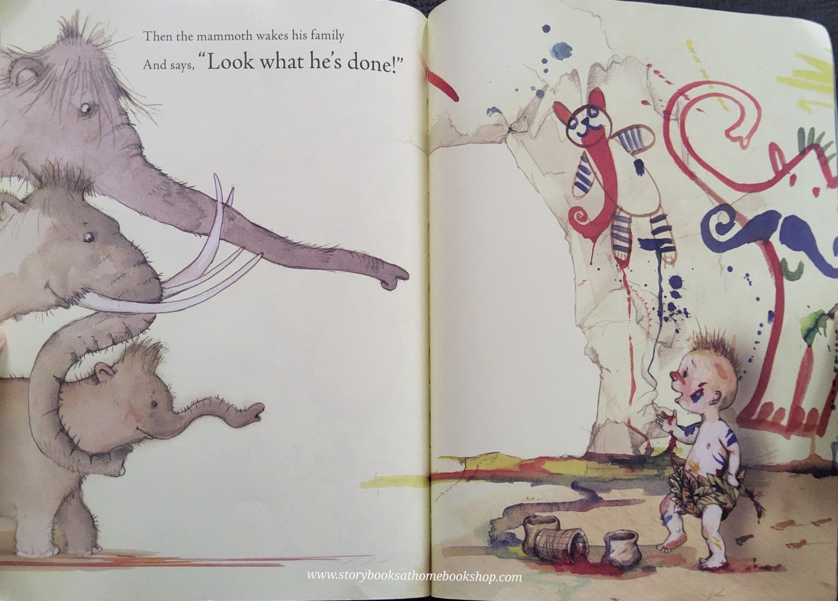 หนังสือนิทานปกอ่อน** ♥️CAVE BABY BY JULIA DONALDSON.EMILY GRAVETT