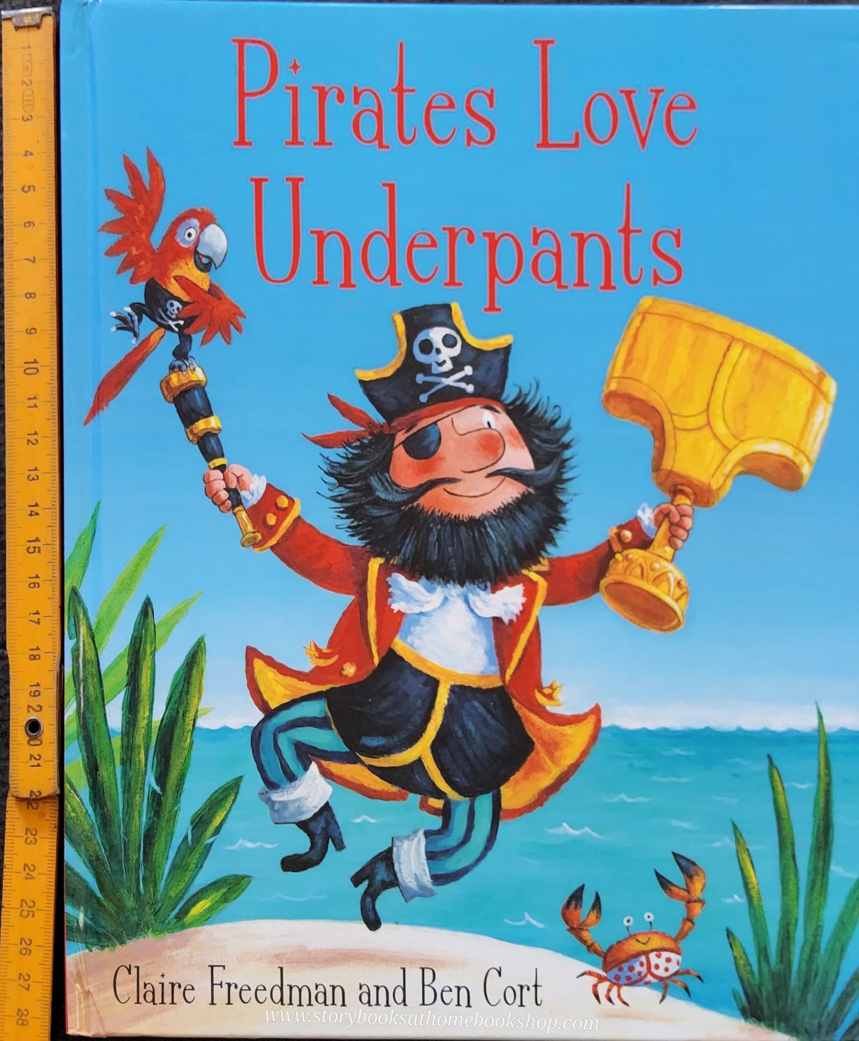 หนังสือนิทานปกแข็ง** 🍓🍓PIRATES LOVE UNDERPANTS