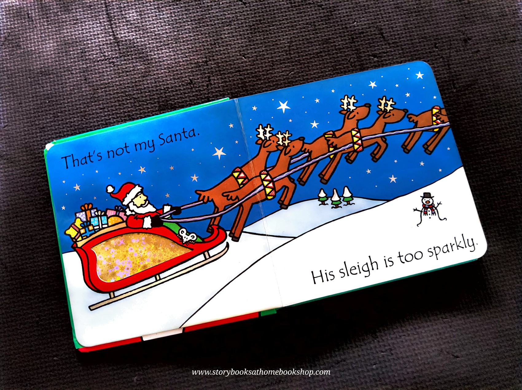 Touch and Feel BOARD BOOK** 🍅🍓That's not my SANTA..