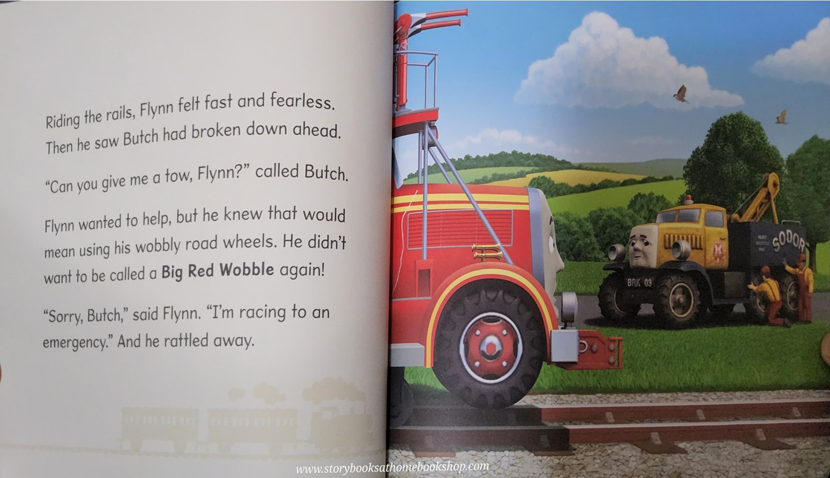 หนังสือนิทานปกอ่อน** 🍅🍅THOMAS&FRIENDS: FLYNN