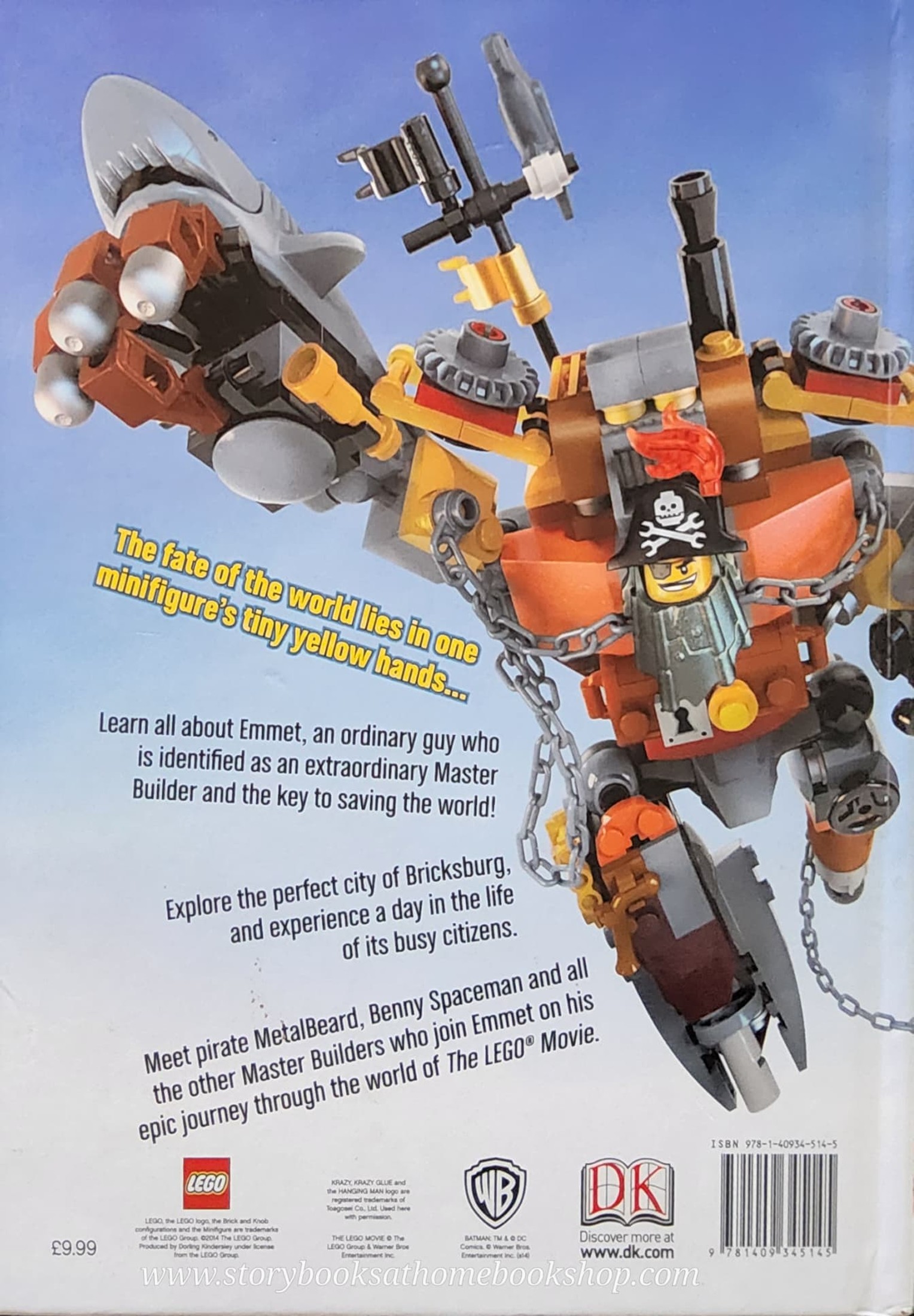 หนังสือนิทานปกแข็ง** 🍅🍓LEGO THE LEGO MOVIE THE ESSENTIAL GUIDE