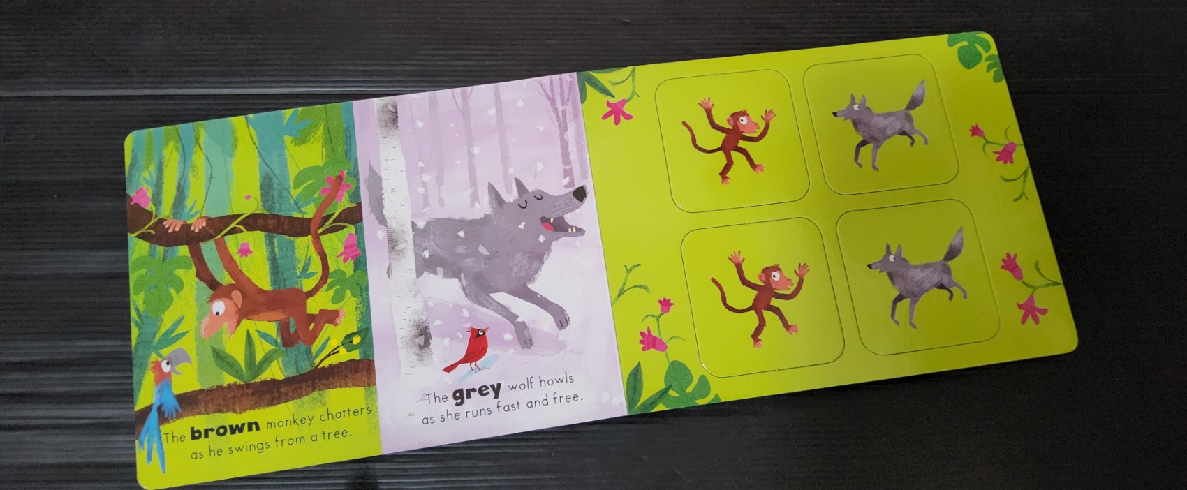 SNAP CARDS Board Book** 🍅🍓LET'S PLAY: ANIMAL SNAP (WITH 20 SNAP CARDS) BY SEBASTIEN BRAUN