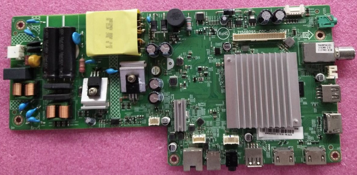 เมนบอร์ดทีวี ฟิลลิปส์ PHILIPS ของแท้ถอดจากเครื่อง รุ่น43PFT6915/67 พาสบอร์ด 715GB295-C0C-000-004Y