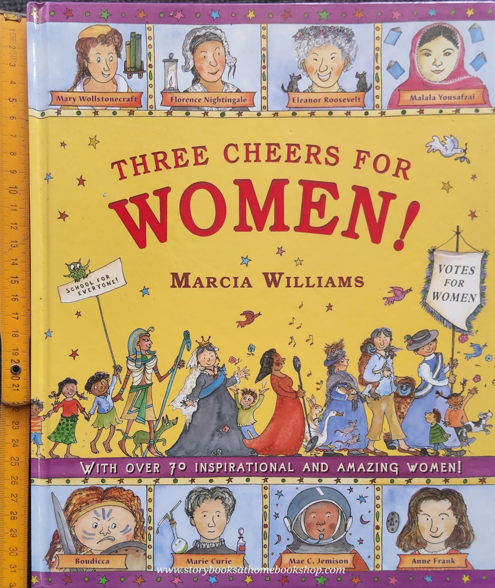 หนังสือนิทานปกแข็ง** 🍓🍓THREE CHEERS FOR WOMEN! MY MARCIA WILLIAMS