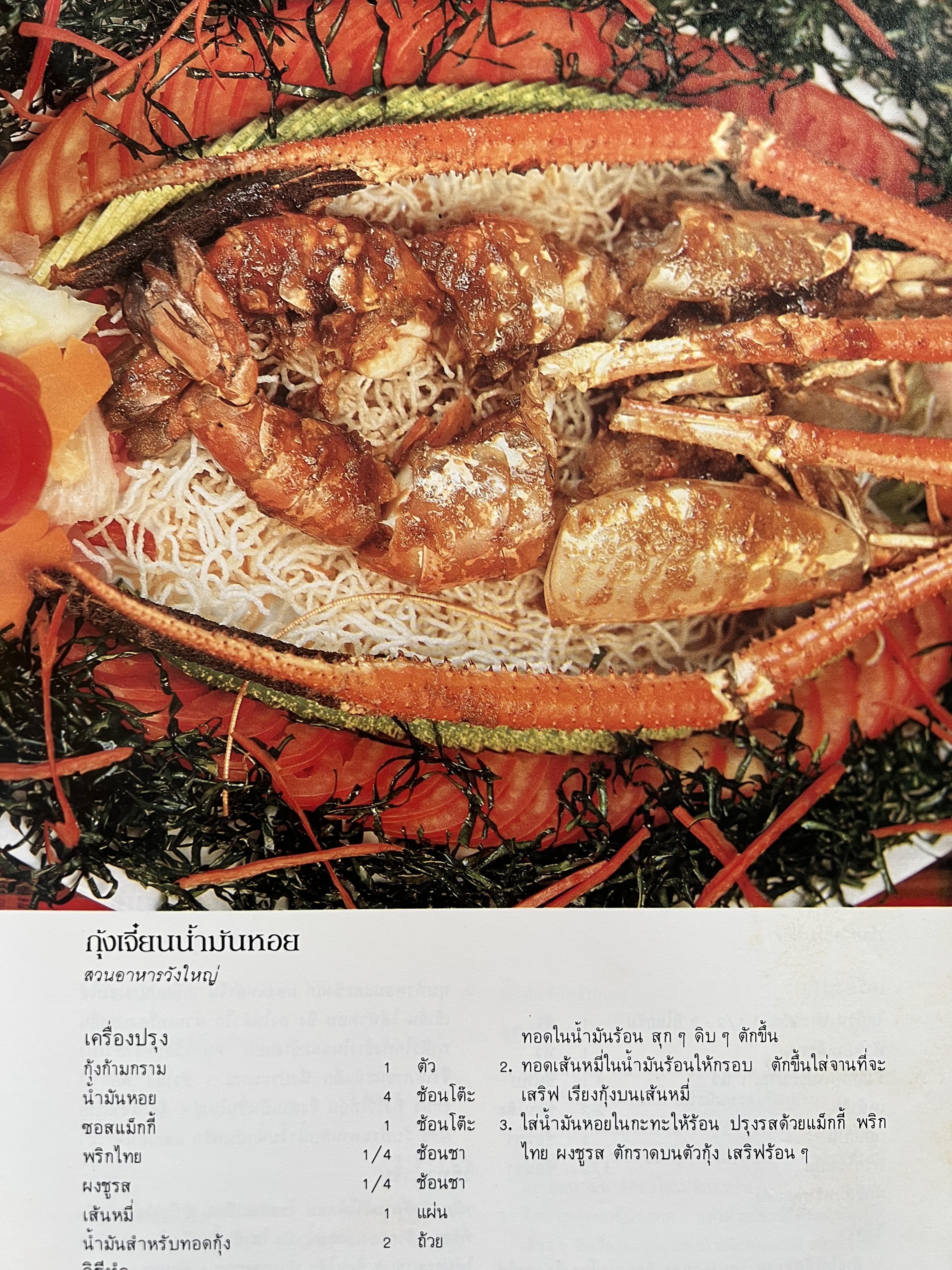 ตำราอาหารภัตตาคาร โดย : อาจารย์ศรีสมร คงพันธุ์ อาจารย์มณี สุวรรณผ่อง อาจารย์จันทร ทศานนท์.