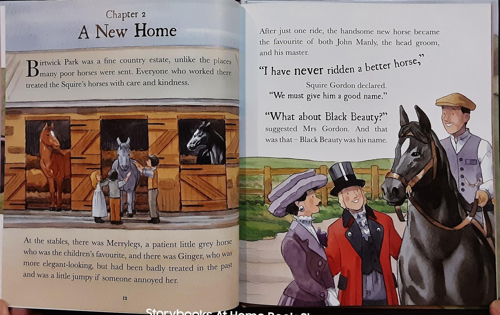 หนังสือนิทานปกแข็ง** 🍅🍓FAVOURITE CLASSICS BLACK BEAUTY