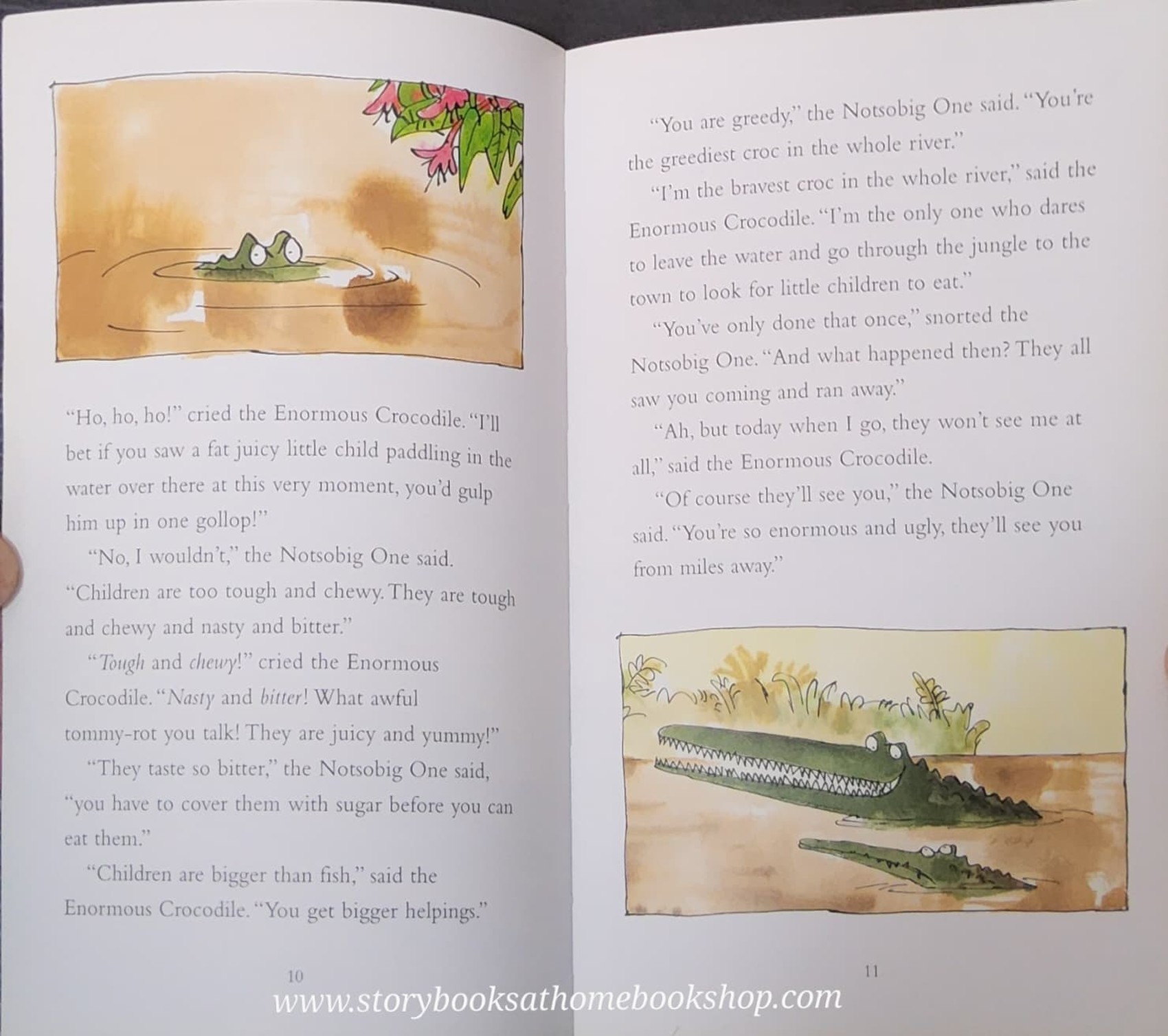 วรรณกรรมเยาวชน** 🍅THE ENORMOUS CROCODILE BY ROALD DAHL♥️♥️