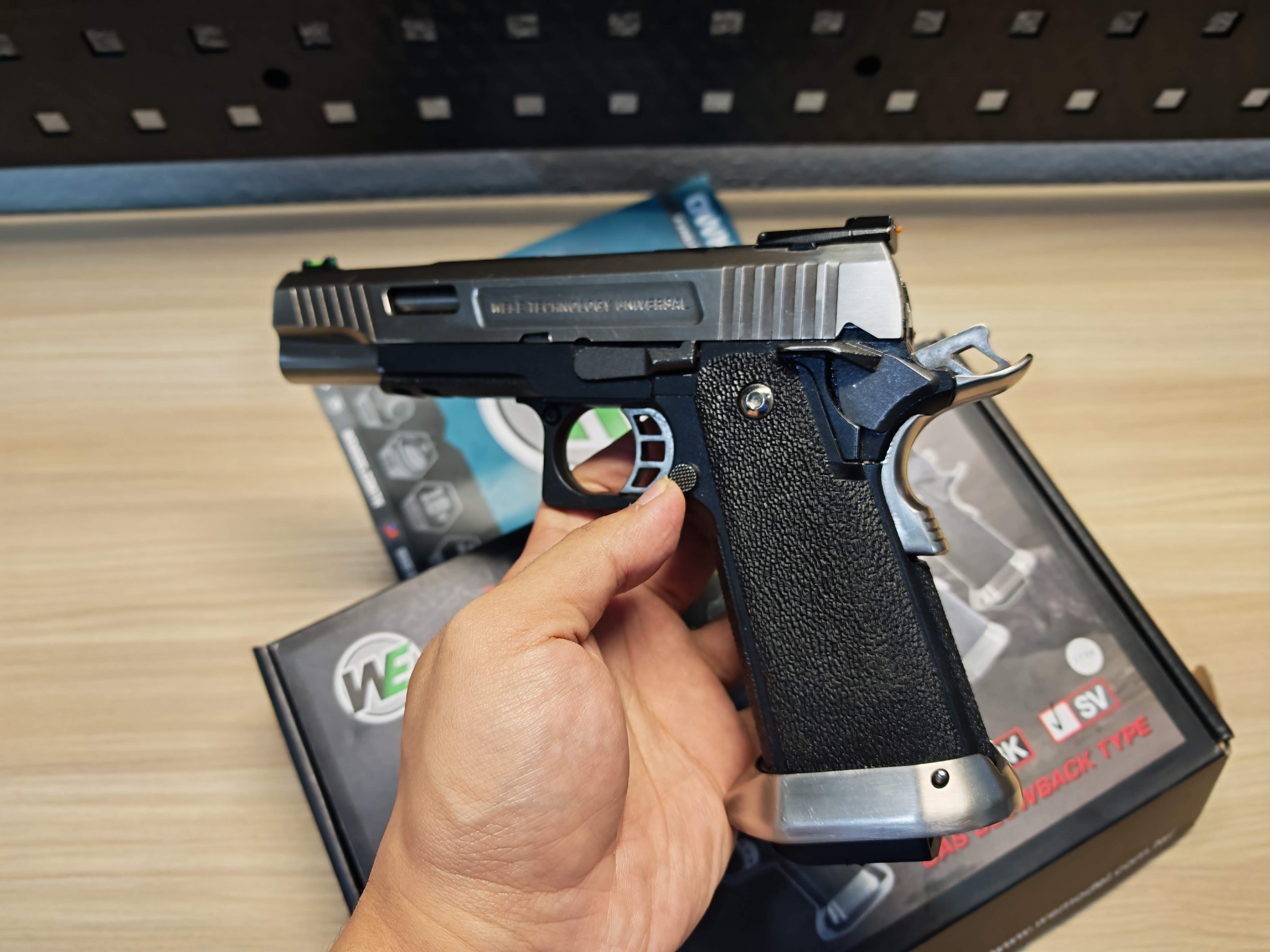 WE Hi-CAPA 5.1 T-REX GBB BB Gun บีบีกัน แบบแก๊ส ปืนอัดลม Airsoft Gun มือสอง