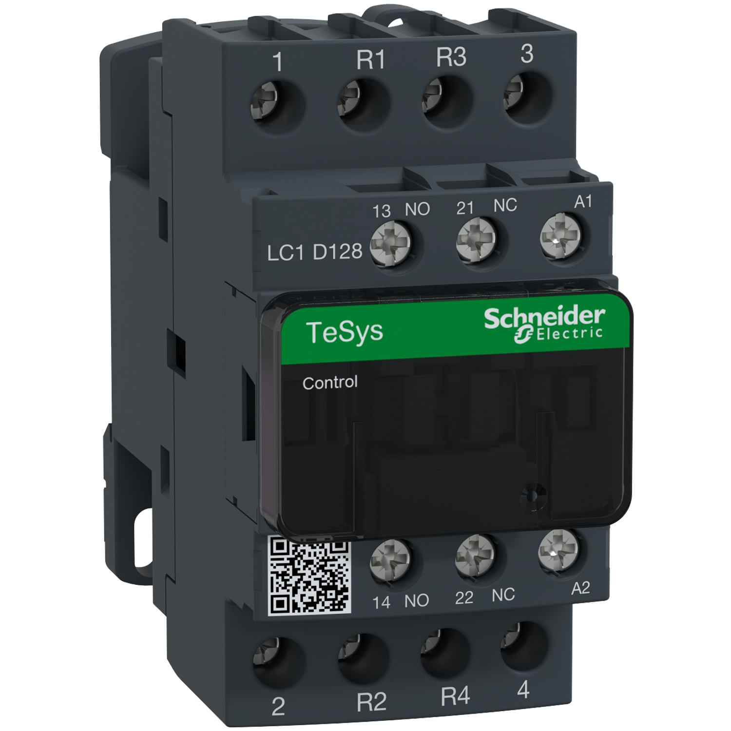 LC1D128E7 : แมกเนติกคอนแทคเตอร์ 4P 25A 48VAC - Schneider Electric - Magnetic Contactors by pik2pak.com