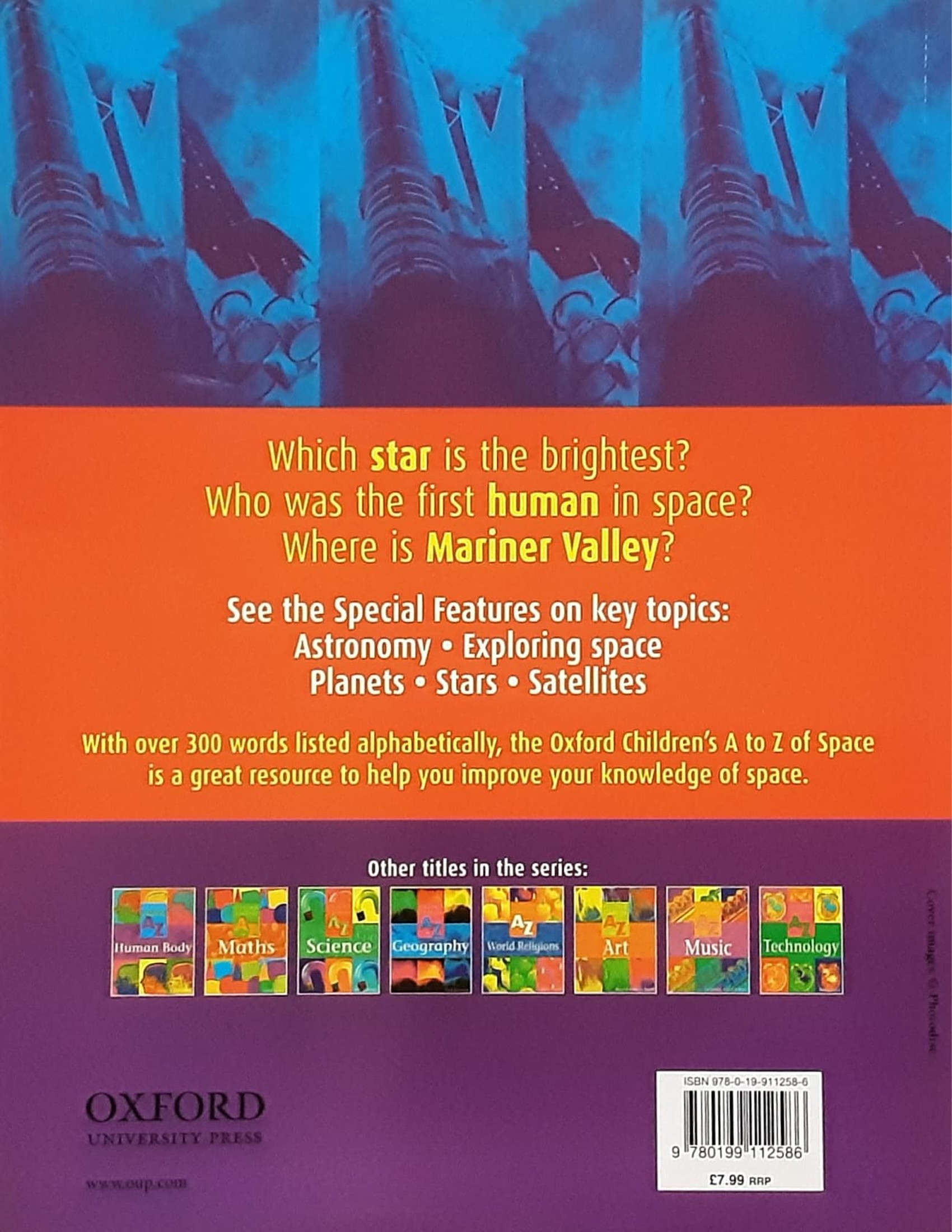 KNOWLEDGE BOOK** ♥️♥️OXFORD CHILDREN'S A T0 Z SPACE♥️♥️