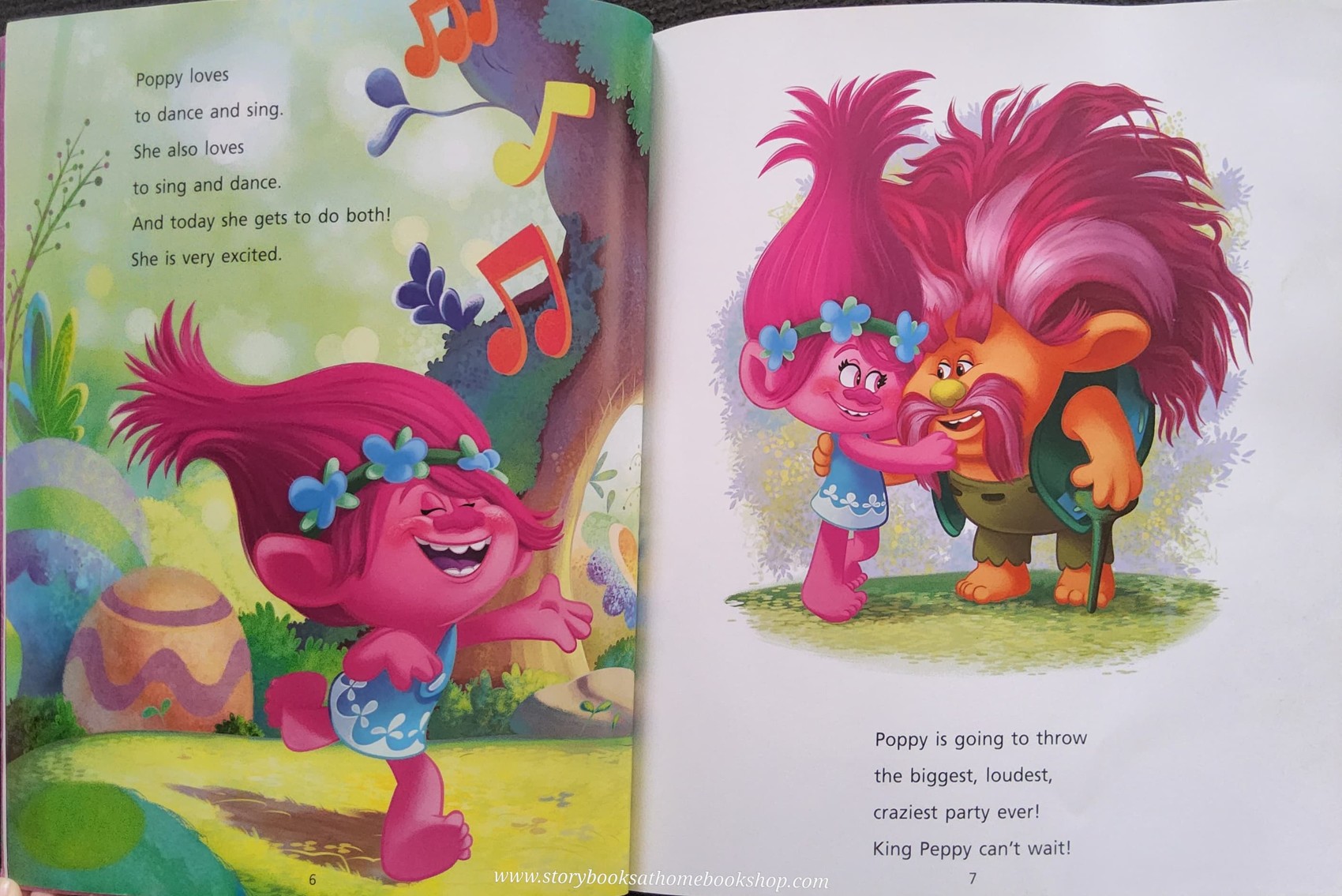 หนังสือนิทานปกอ่อน** ♥️TROLLS PEPPY'S PARTY