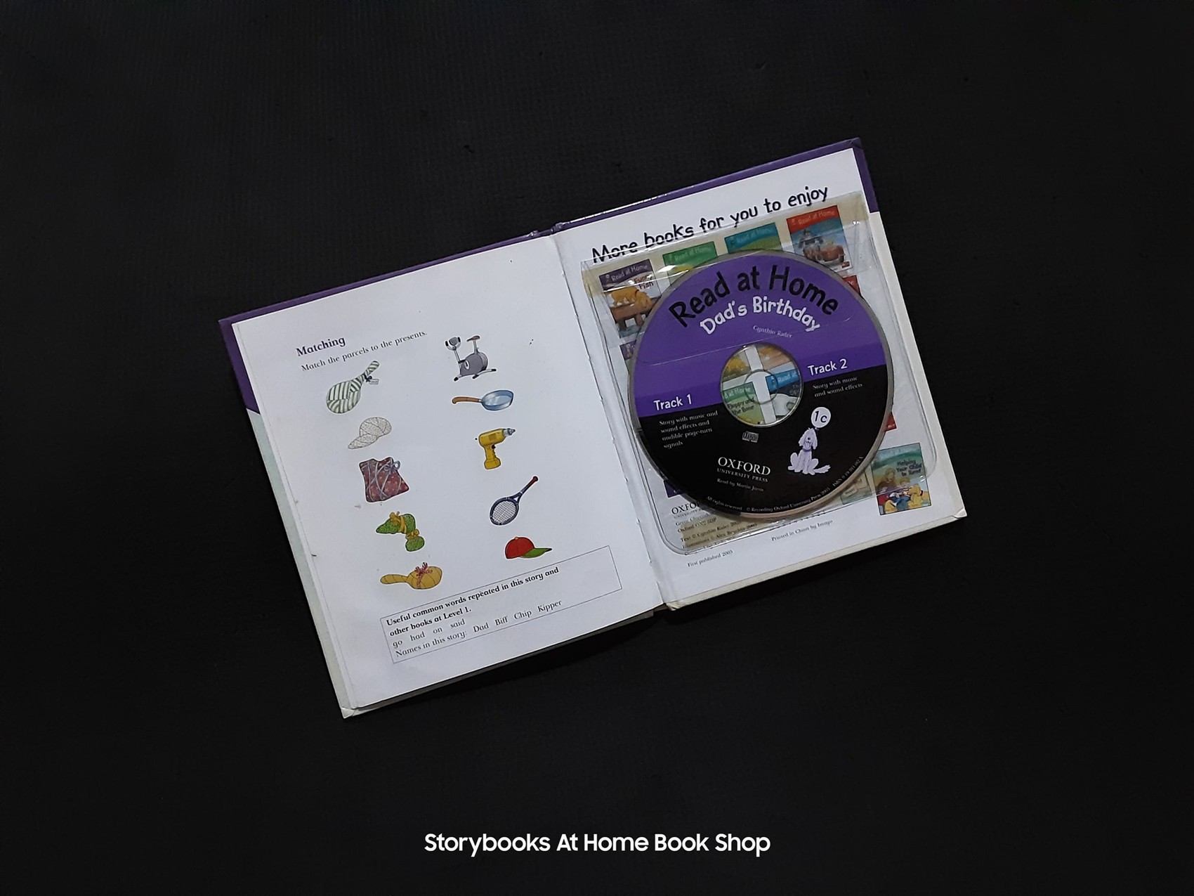 หนังสือนิทานปกแข็ง** 🍓🍓READ AT HOME DAD'S BIRTHDAY WITH CD