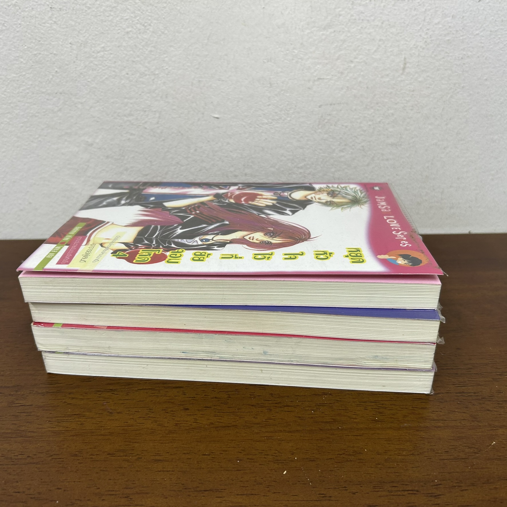 หยุดหัวใจไว้ที่ยัยจอมโหด เล่ม 1-4 จบ ครบชุด ... แพ็คเมียว เขียน โพมุล แปล (มือสอง) นิยาย แจ่มใส เลิฟซีรีย์ JLS