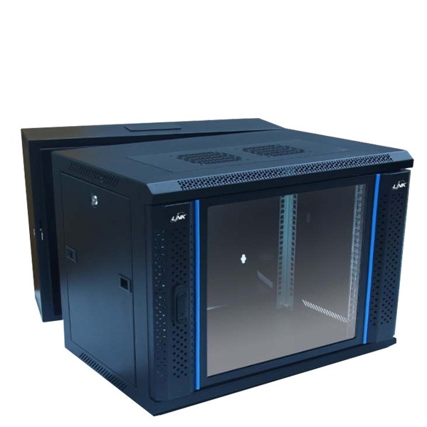 LINK 19” GLASS WALL RACK 12U, ลึก 50 cm.