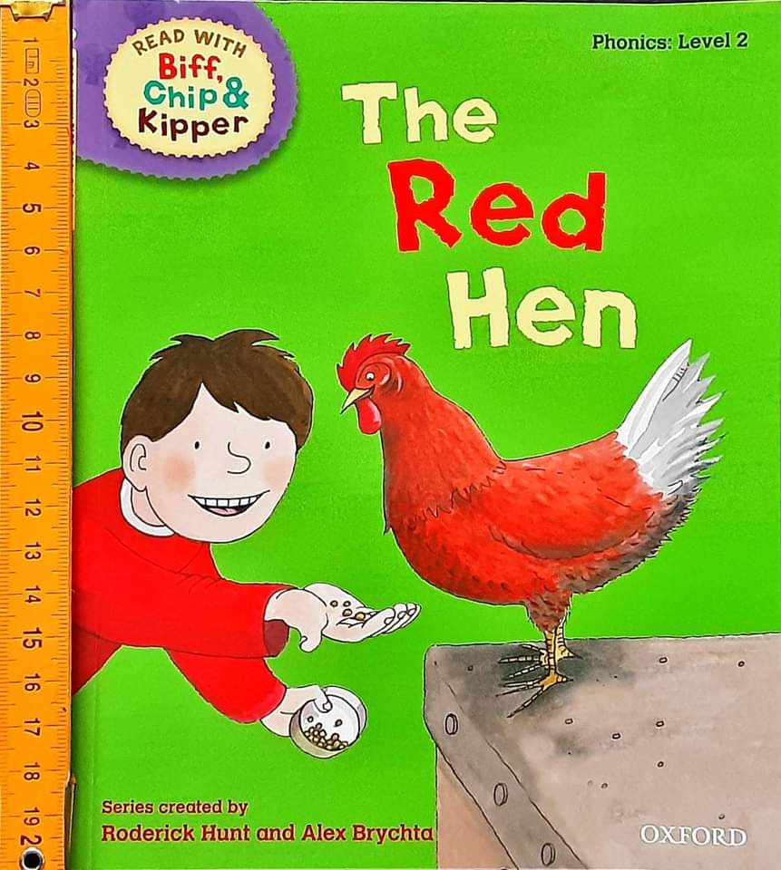หนังสือนิทานปกอ่อน** 🍅🍅READ WITH BIFF,CHIP&KIPPER: THE RED HEN PHONICS LEVEL2