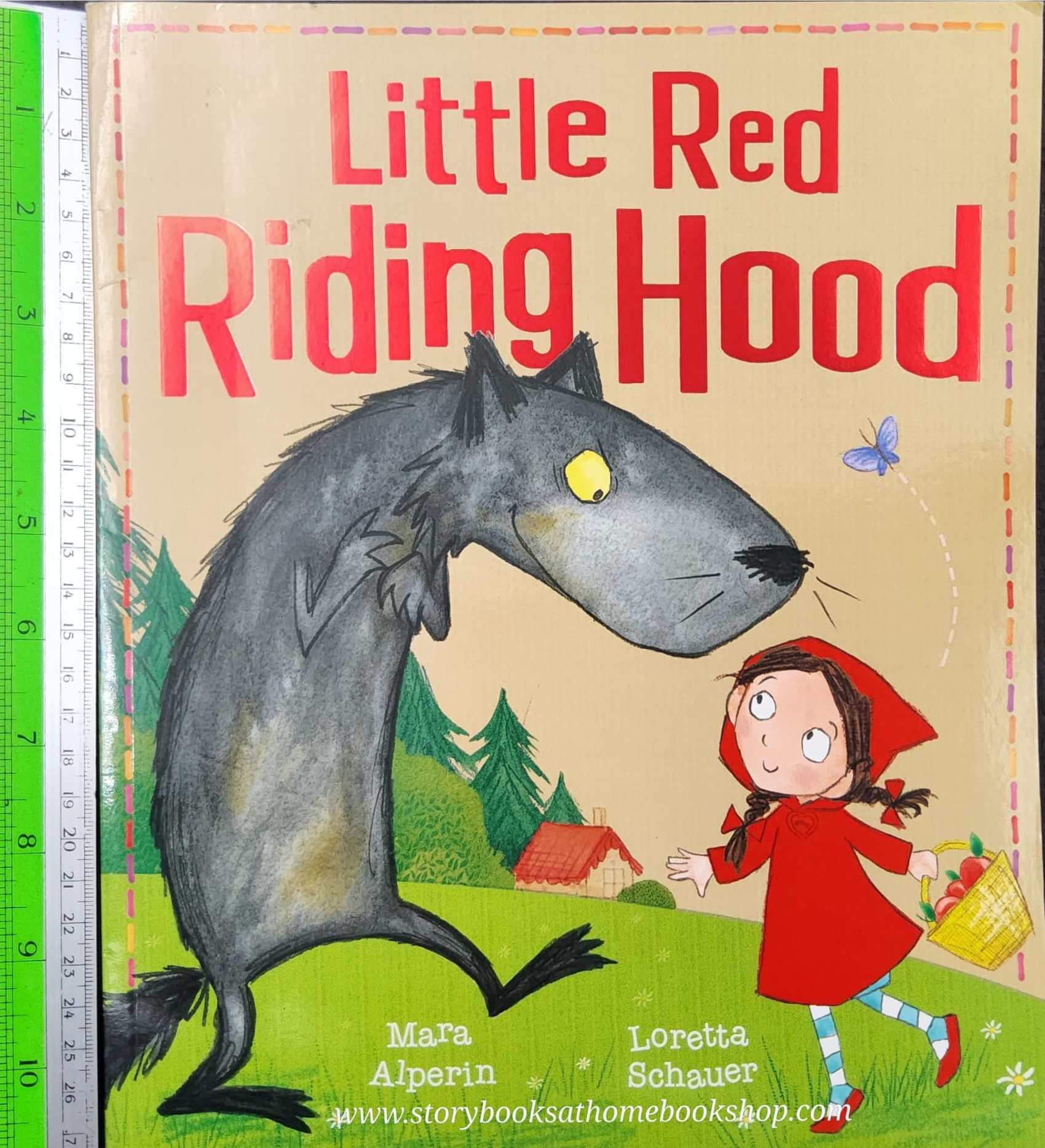 หนังสือนิทานปกอ่อน ** 🍅🍓FAIRYTALE CLASSICS: LITTLE RED RIDING HOOD♥️♥️