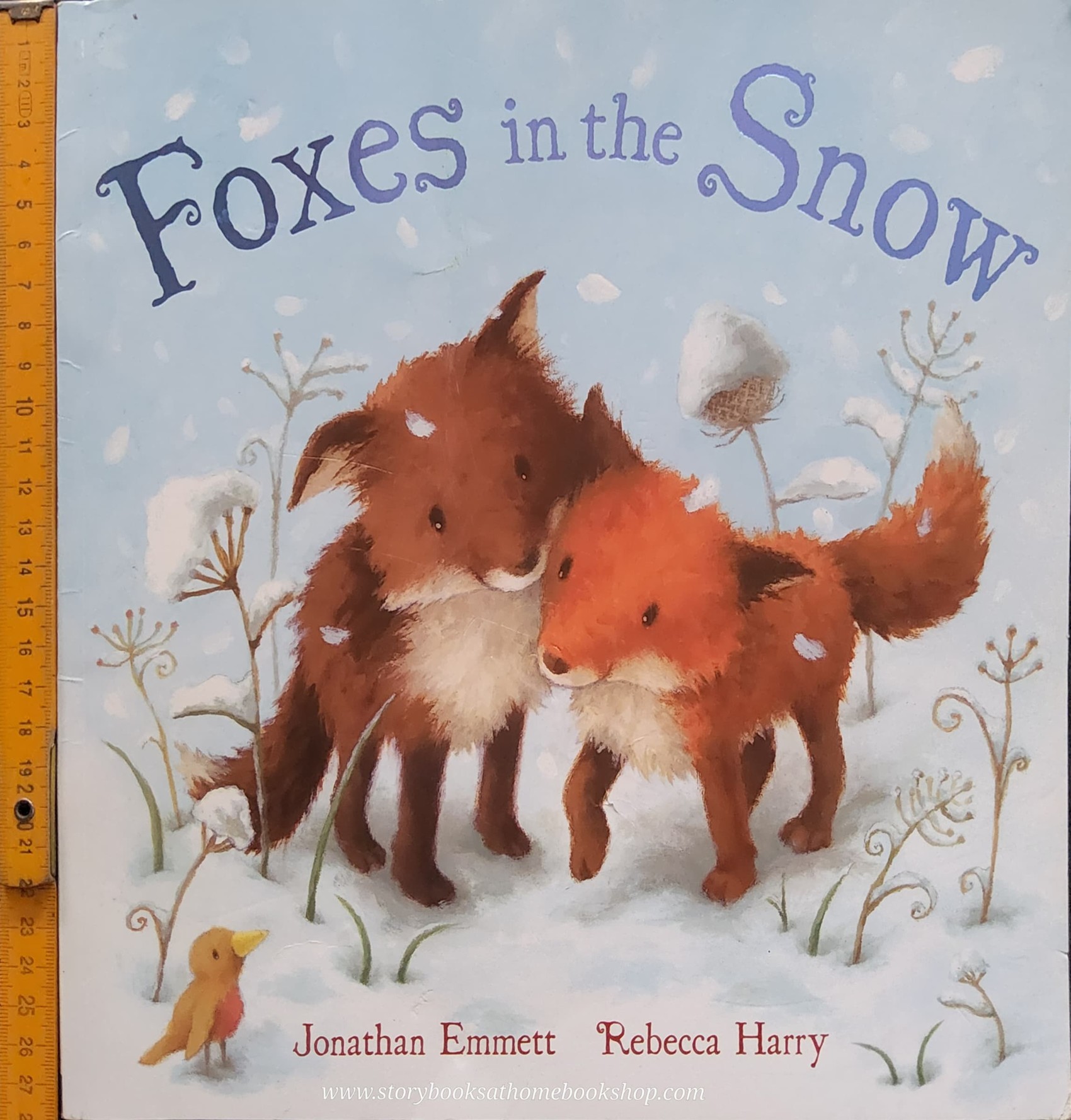 หนังสือนิทานปกอ่อน** 🍓🍓FOXES IN THE SNOW BY JONATHAN EMMETT AND REBECCA HARRY