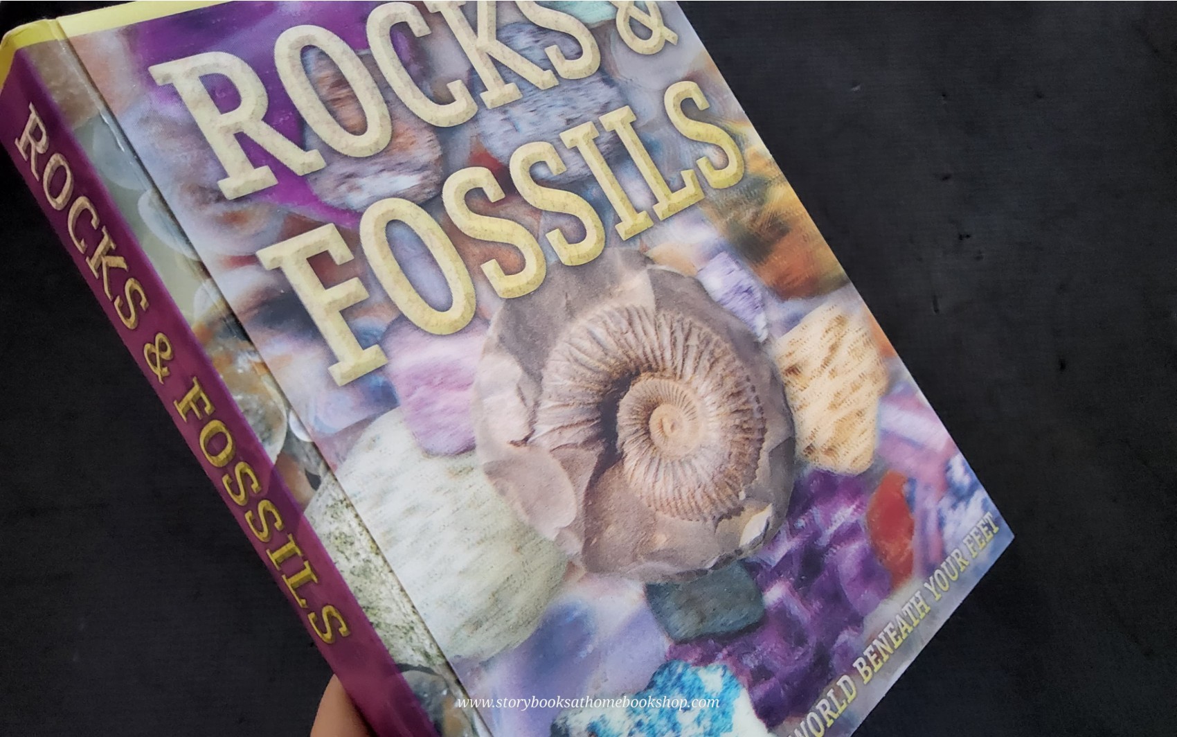 KNOWLEDGE BOOK** ♥️ROCK&FOSSILS DISCOVER THE WORLD BENEATH YOUR FEET