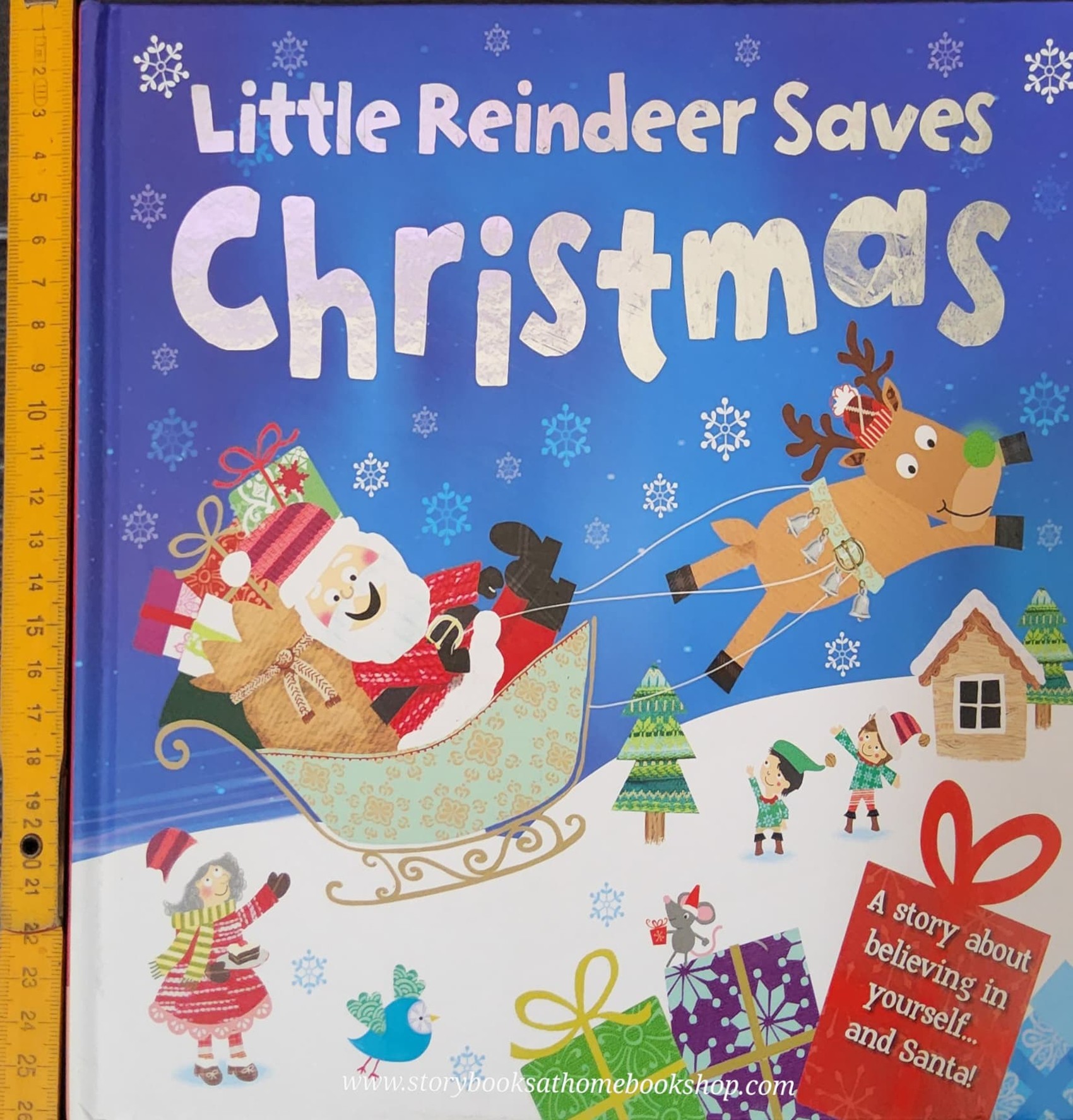 หนังสือนิทานปกแข็ง** 🍅🍓LITTLE REINDEER SAVES CHRISTMAS