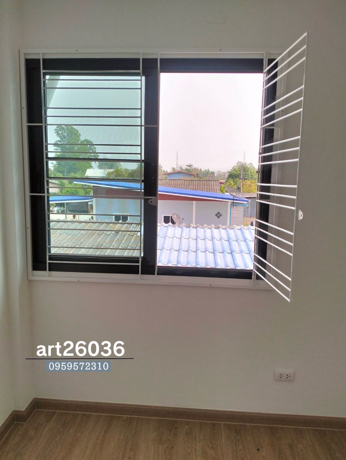 เหล็กดัดมุ้งลวด หน้าต่าง ประตู กระทุ้ง แบบเปิดปิดและแบบเลื่อน