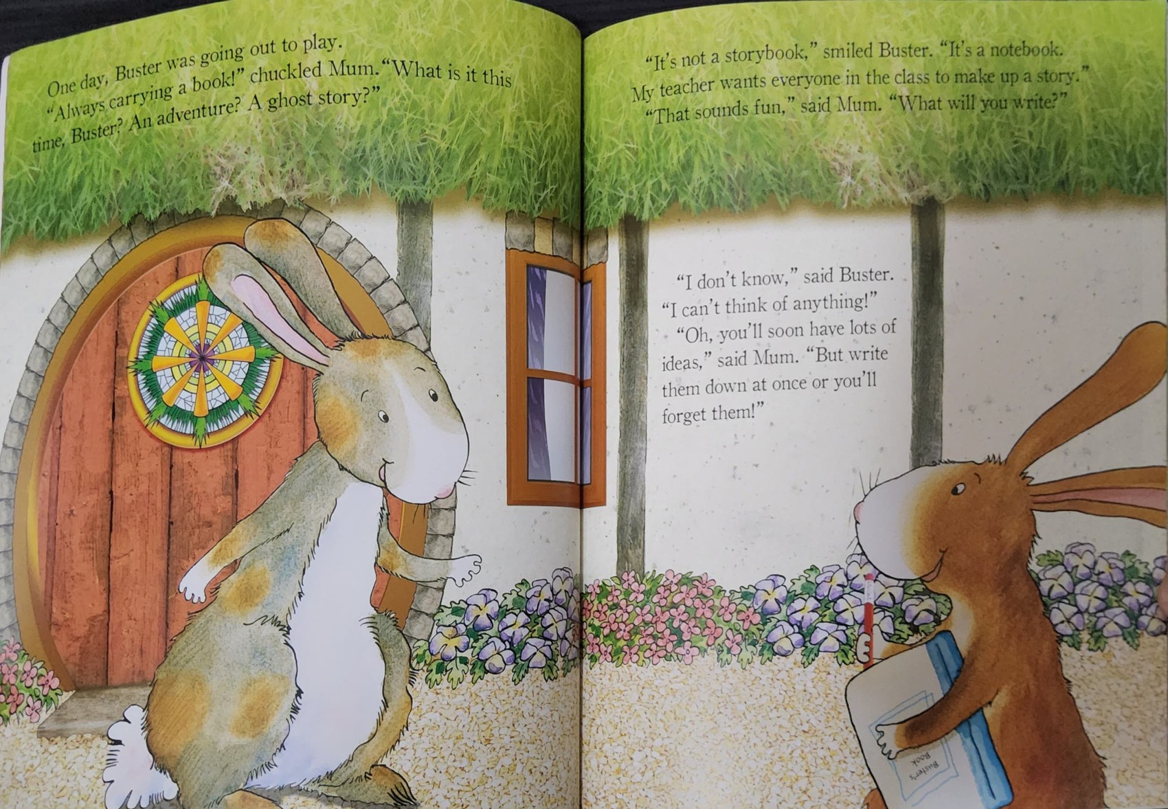 หนังสือนิทานปกอ่อน** 🍅🍓 BUNNY LOVES TO WRITE