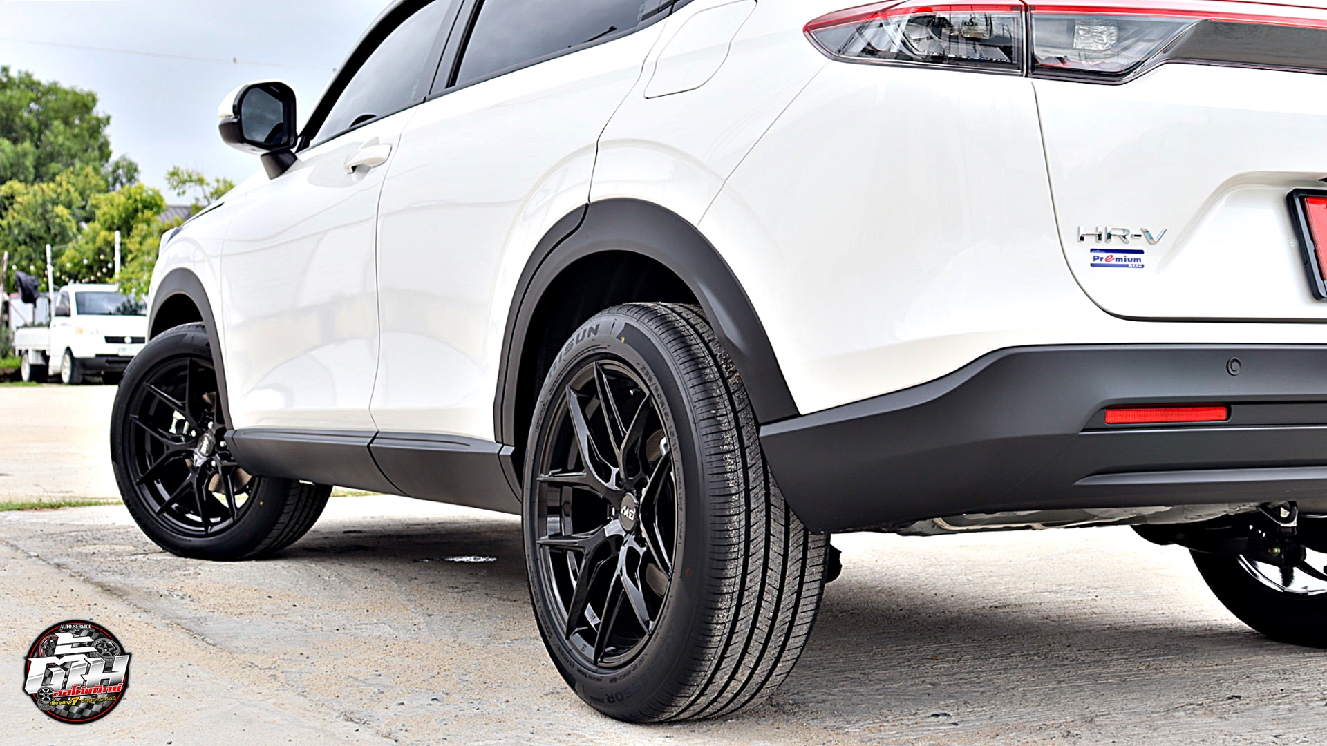 ALL New HONDA HRV เปลี่ยนล้อยาง ล้อ BW B157 ขอบ18นิ้ว ยาง ARISUN ZP01 235/50R18 101W
