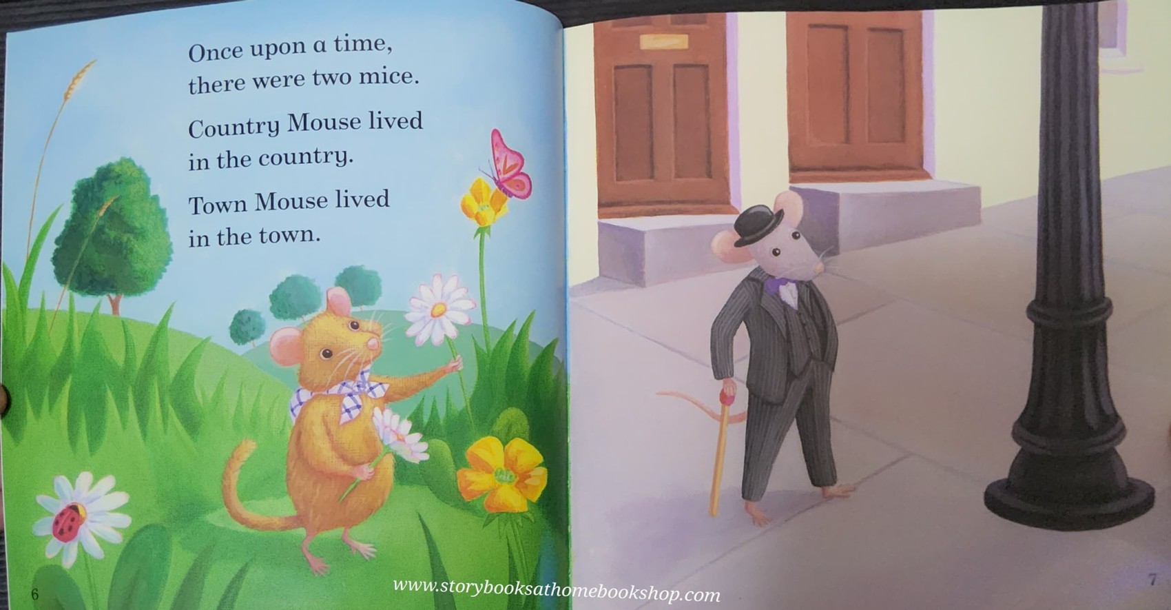 หนังสือนิทานปกอ่อน** 🍅🍓READ IT YOURSELF with Ladybird L.2:TOWN MOUSE AND COUNTRY MOUSE