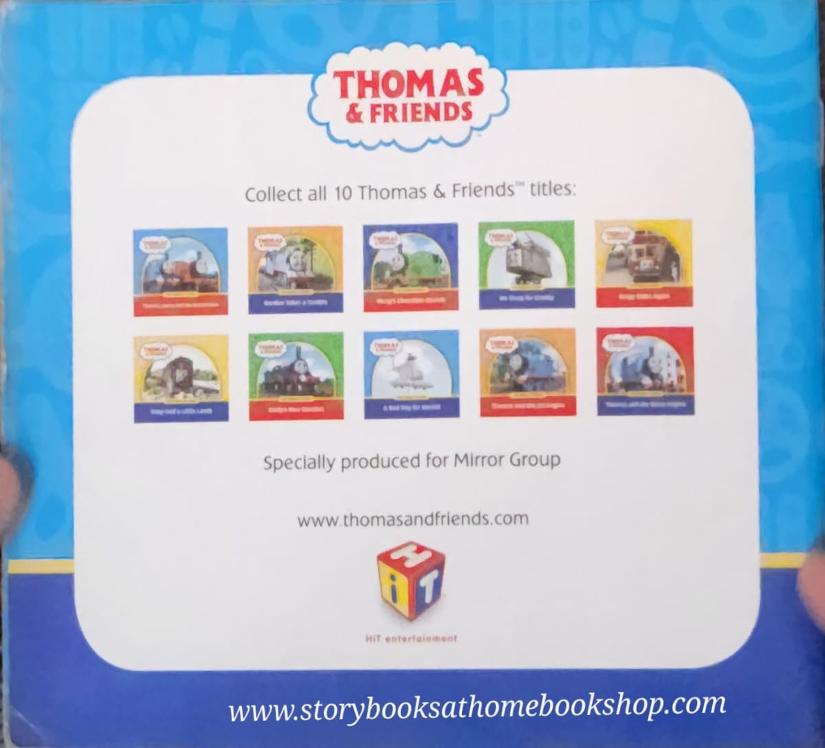 หนังสือนิทานปกอ่อน** 🍅THOMAS&FRIENDS: 2BOOKS A BAD DAY FOR HAROLD+TOBY HAD A LITTLE LAMB