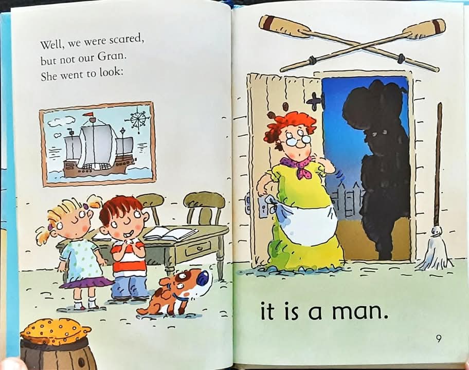 หนังสือนิทานปกแข็ง** 🍅🍓USBORNE VERY FIRST READING BOOK1:Pirate Pat