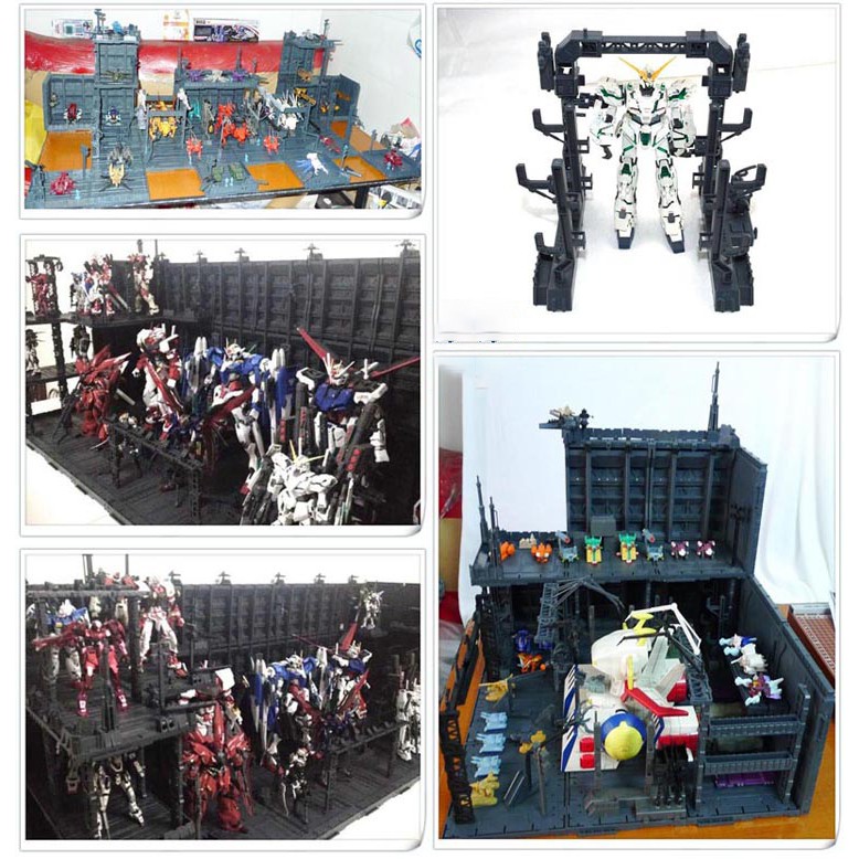 CG Machine Nest Gundam Gunpla โรงเก็บกันดั้ม ฐานกันดั้ม กันพลา