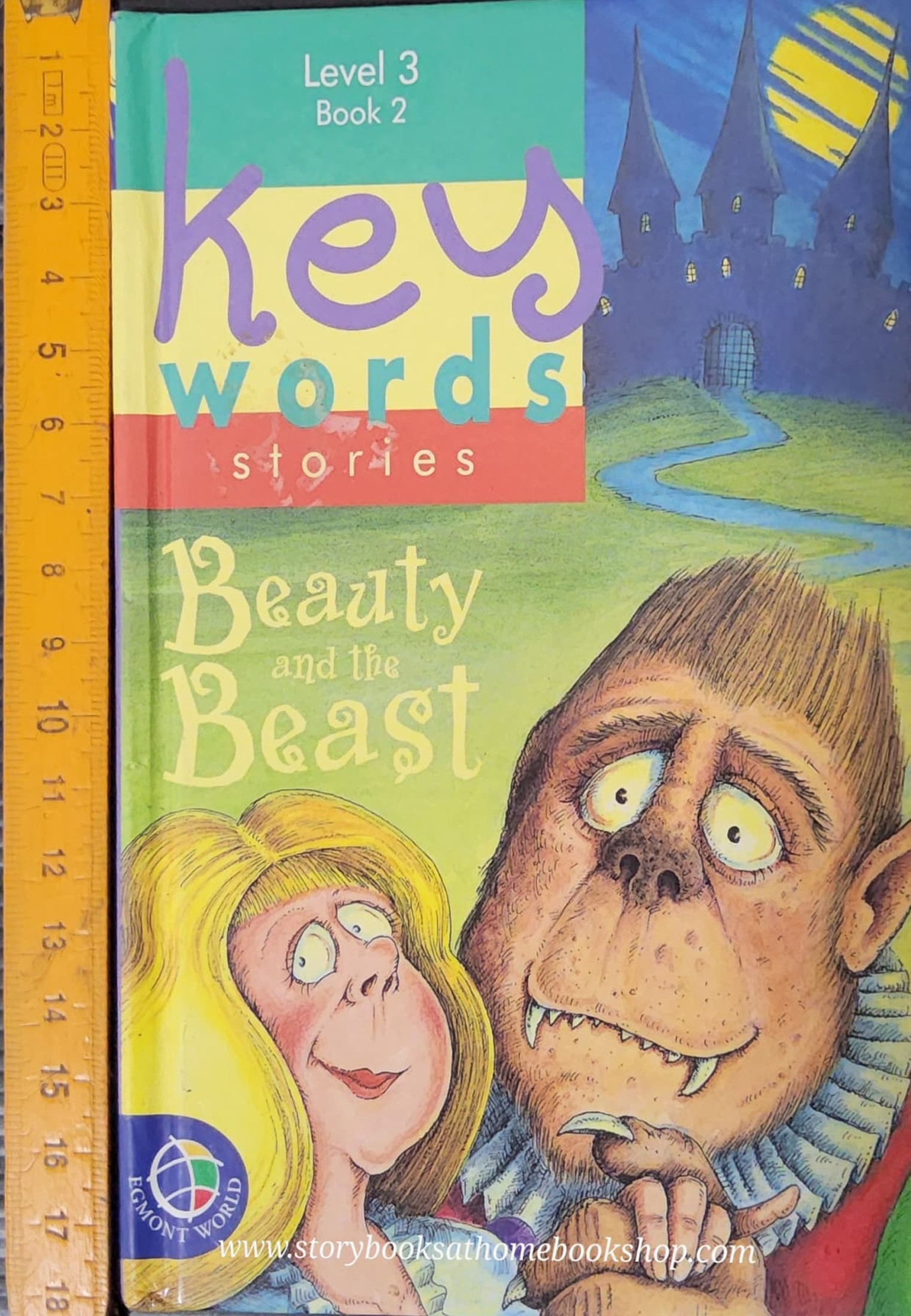 หนังสือนิทานปกแข็ง** 🍅🍓KEY WORDS STORIES BEAUTY AND THE BEAST #3