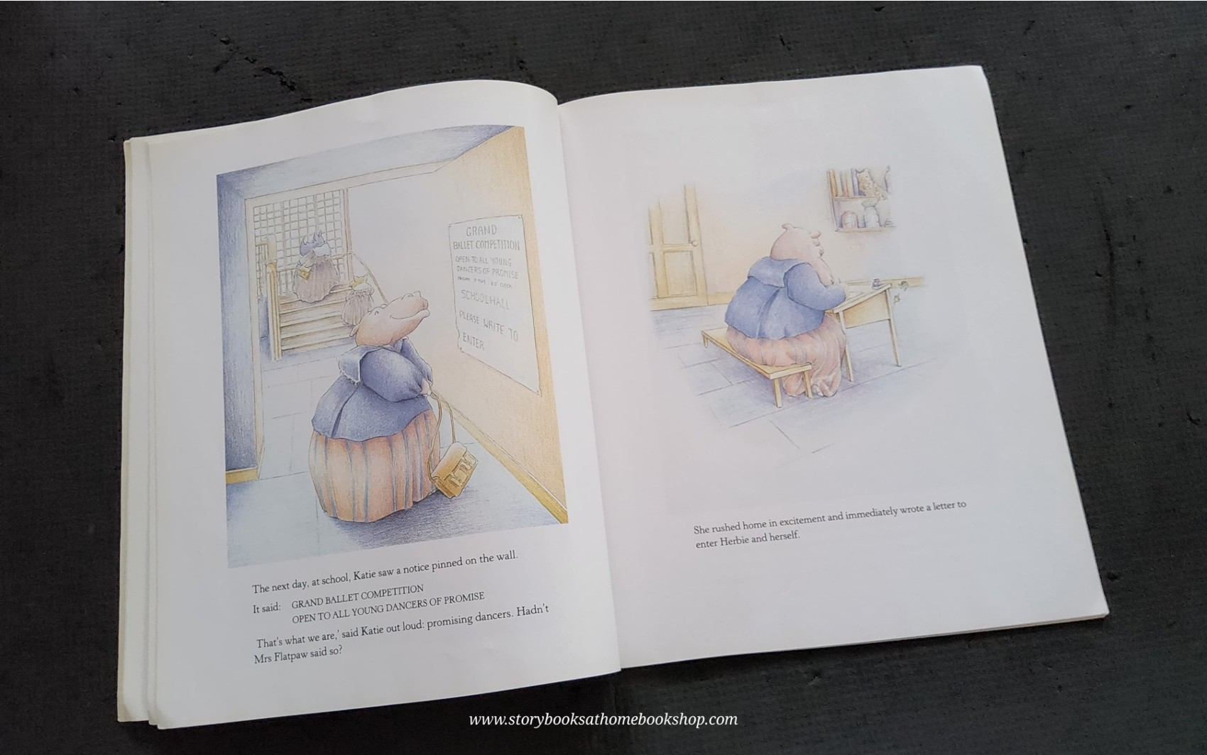 หนังสือนิทานปกอ่อน** 🍅🍓HERBIE DANCES BY CHARLOTTER VAN EMST