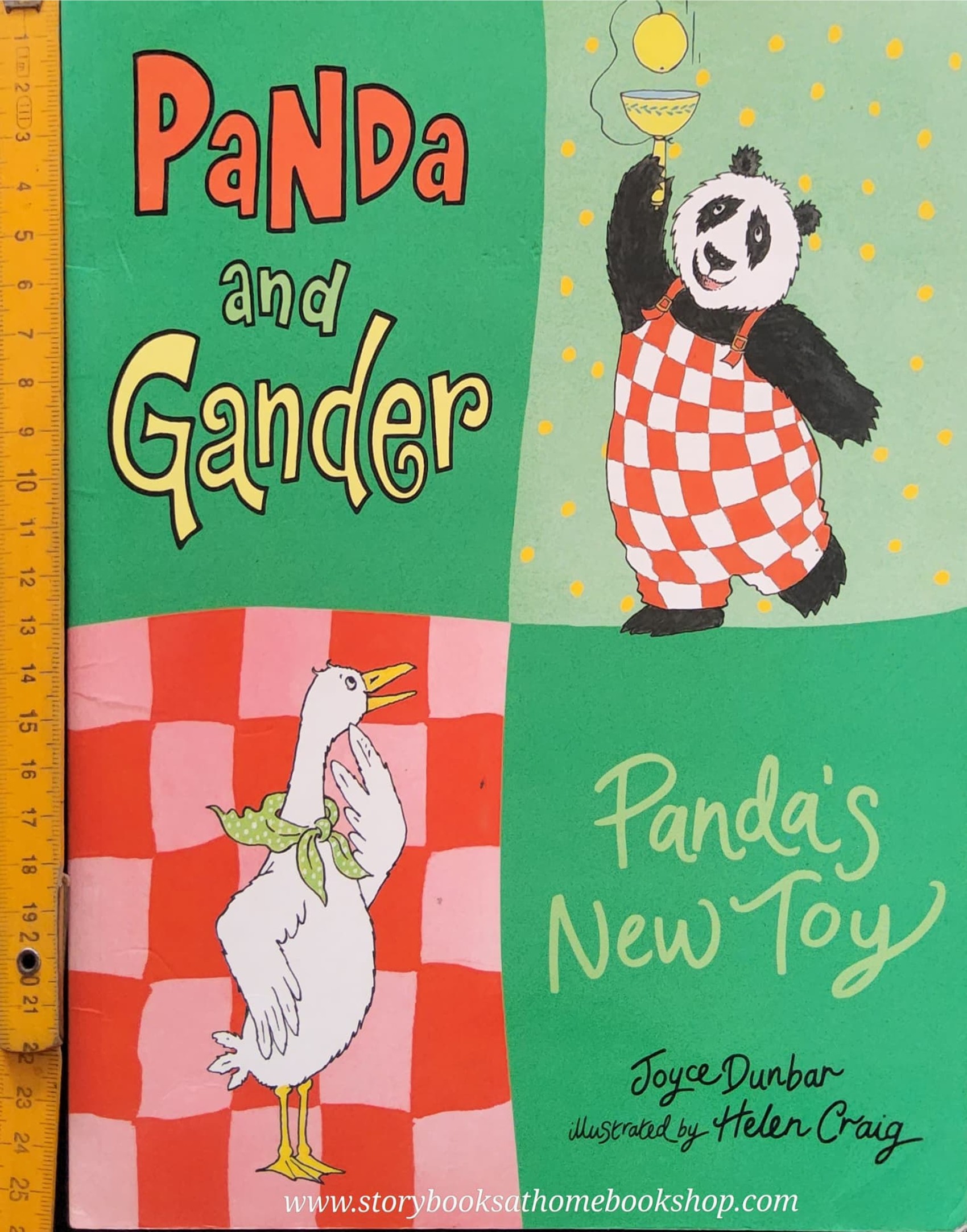 หนังสือนิทานปกอ่อน** 🍅🍅PANDA AND GANDER PANDA'S NEW TOY BY JOYCE DUNBAR
