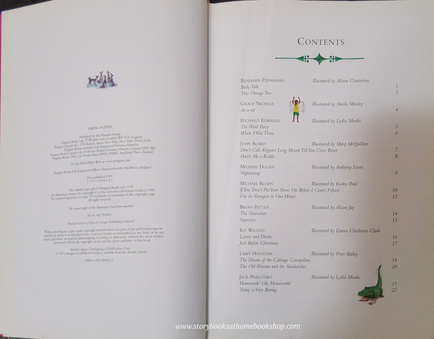 หนังสือนิทานปกแข็ง** 🍅🍓THE PUFFIN TWENTIETH-CENTURY COLLECTION OF VERSE BY BRIAN PATTEN