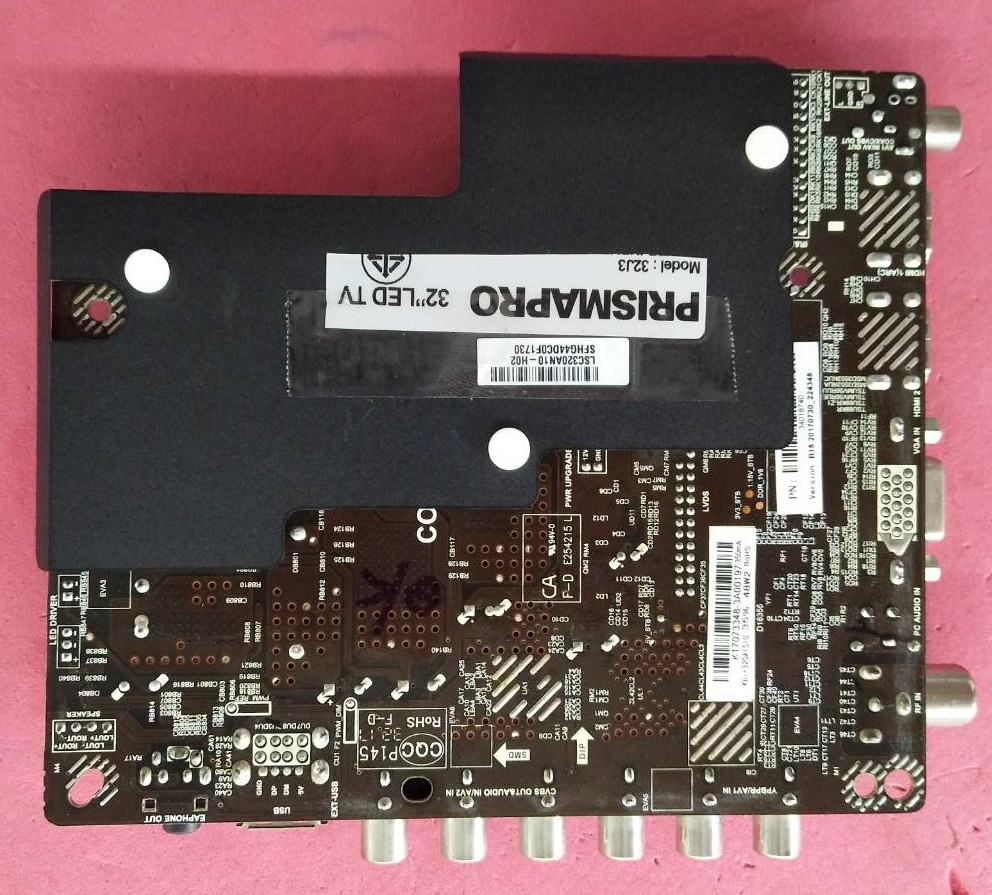 One Board PRISMAPRO (วันบอร์ด พิสม่าโปร)มือสองพร้อมใช้งาน รุ่น32J3 พาร์ทTP.V56.PB816 ทีบาร์ LSC320AN10-H02