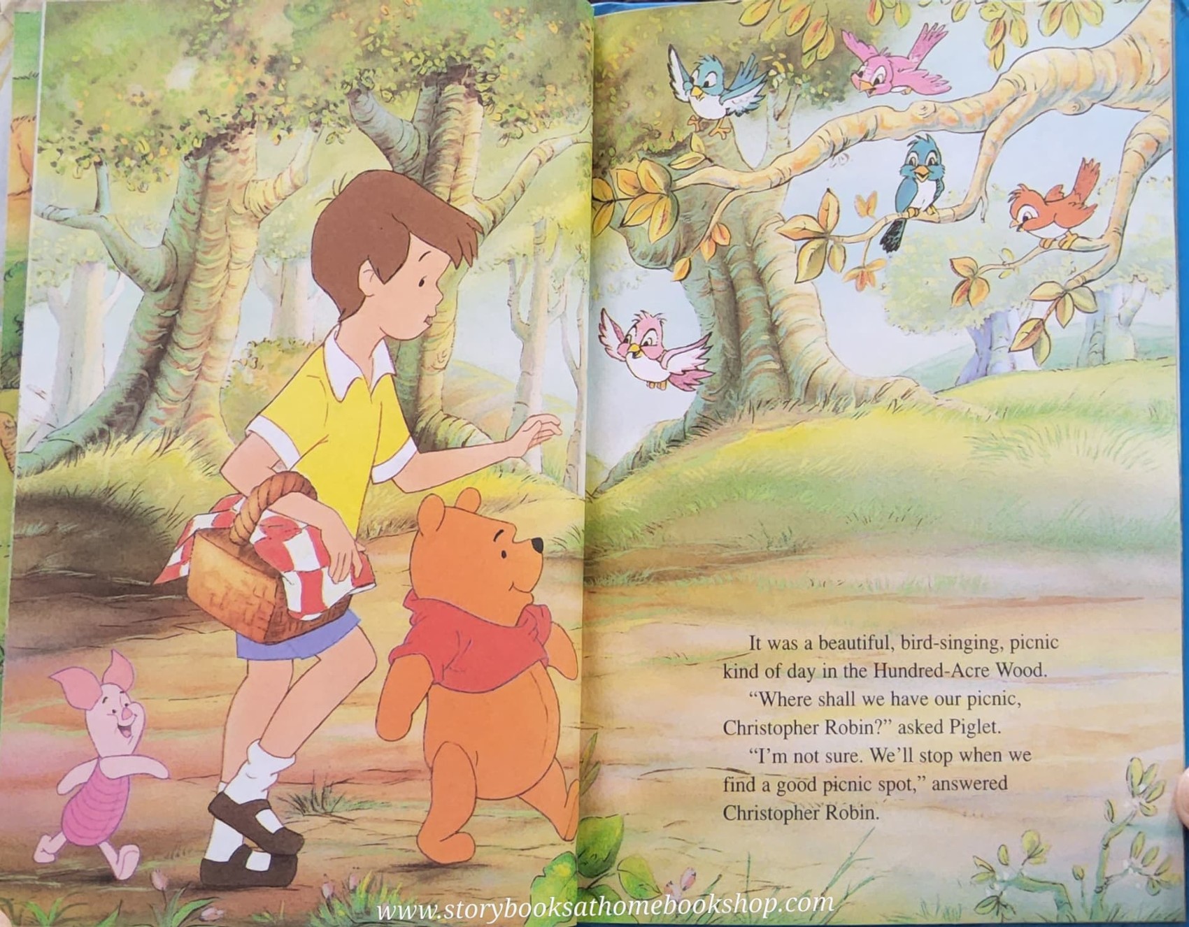 หนังสือนิทานปกแข็ง** 🍓🍓DISNEY'S POOH HOW TO CATCH A HEFFALUMP