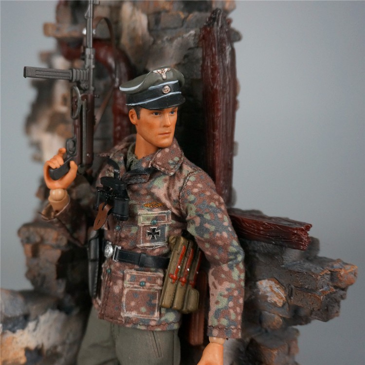 Diorama 1/12 งานฉากไดโอราม่า ฉากซากกำแพง