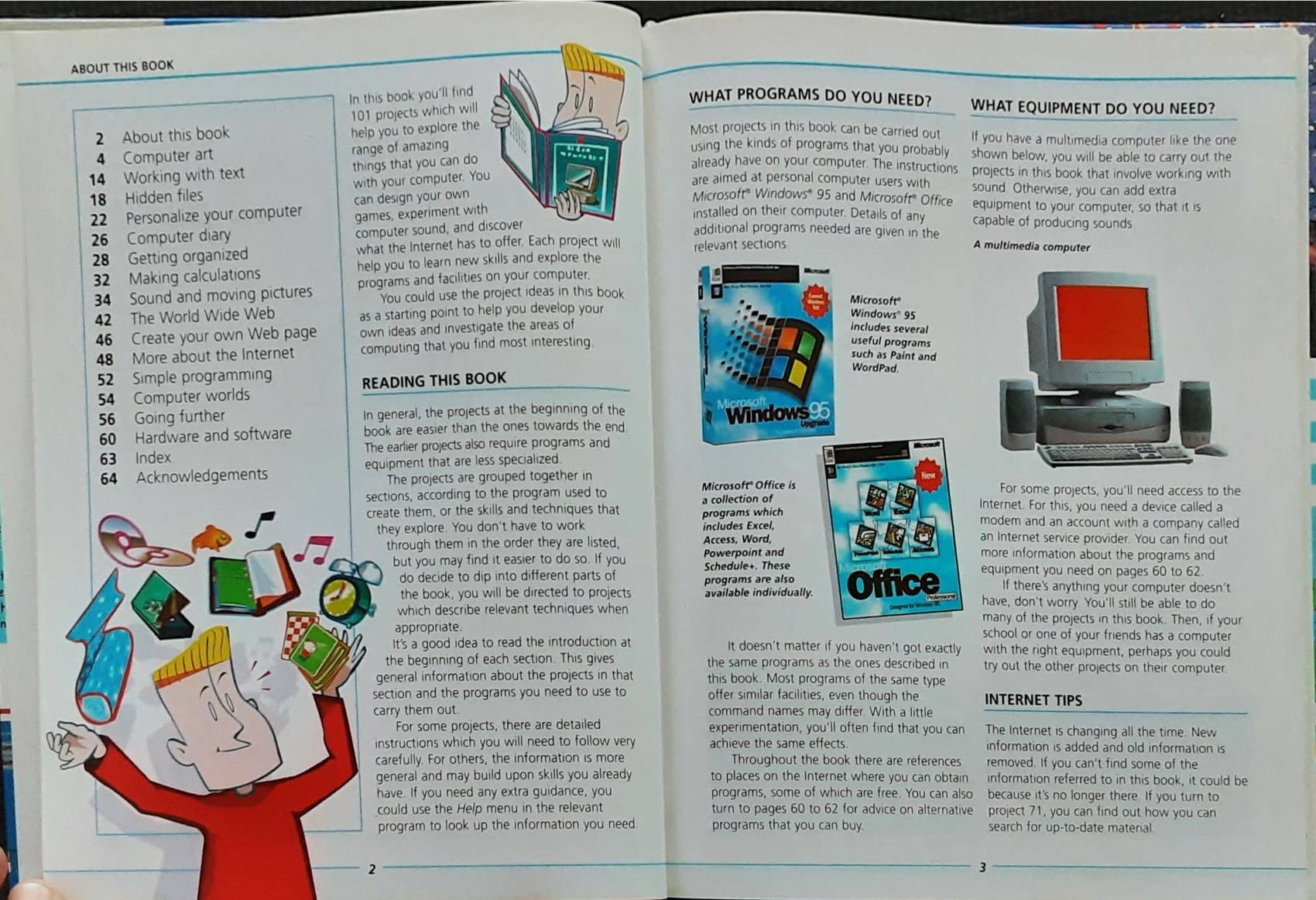Knowledge Book หนังสือความรู้ ภาษาอังกฤษ 🍅🍓USBORNE COMPUTER GUIDES 101 THINGS TO DO WITH YOUR COMPUTER/Used สภาพ 80-90%