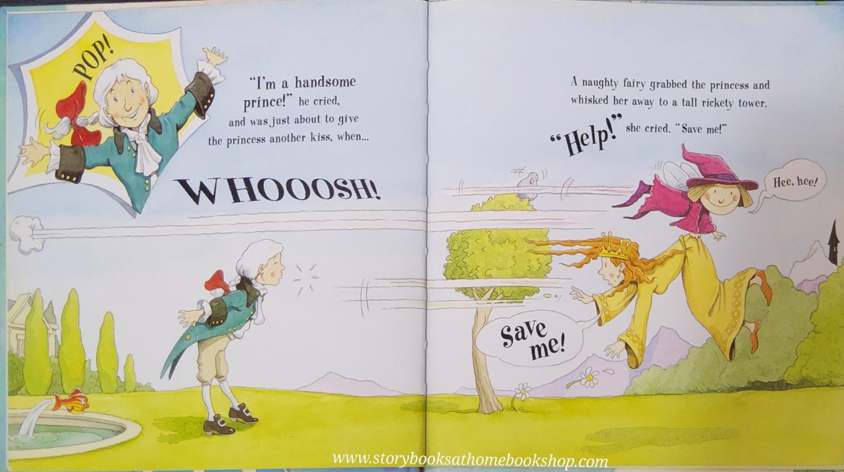 หนังสือนิทานปกแข็ง ** 🍅🍓 THE NAUGHTY FAIRY'S :NAUGHTY SURPRISE