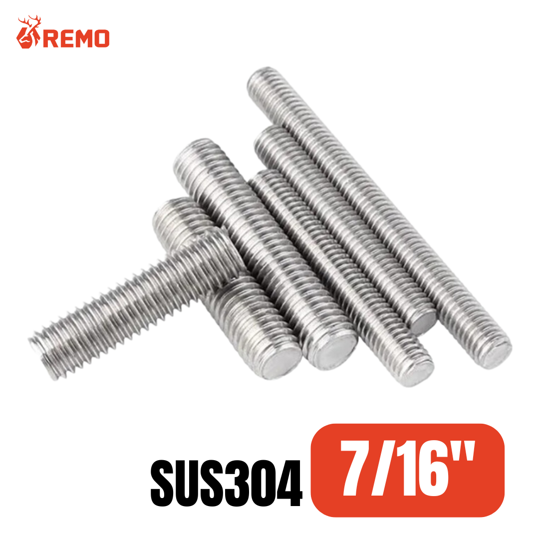 สตัดสแตนเลส 7/16"