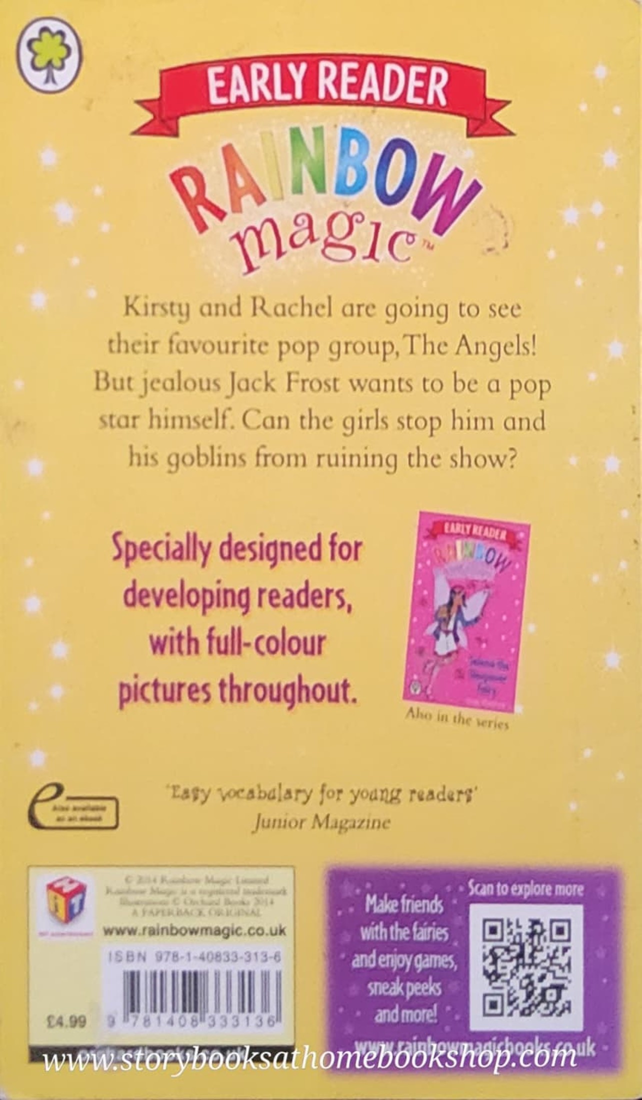 หนังสือนิทานปกอ่อน** 🍅🍅EARLY READER: RAINBOW MAGIC DESTINY THE POP STAR FAIRY