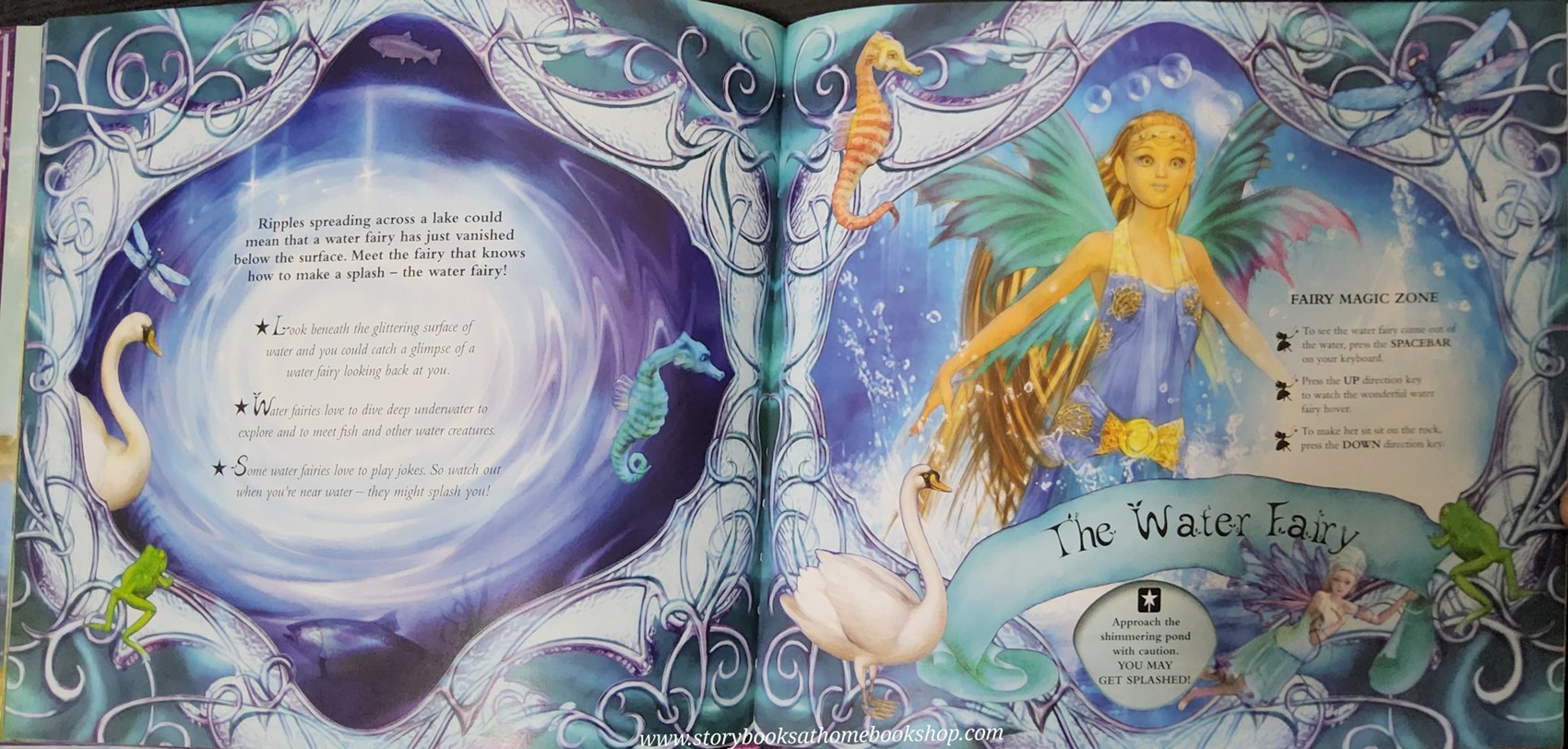 หนังสือนิทานปกแข็ง* 🍓🍓FAIRYLAND MAGIC SECRET! (WITH CD AND WIRTIRAL 3D POP UP)