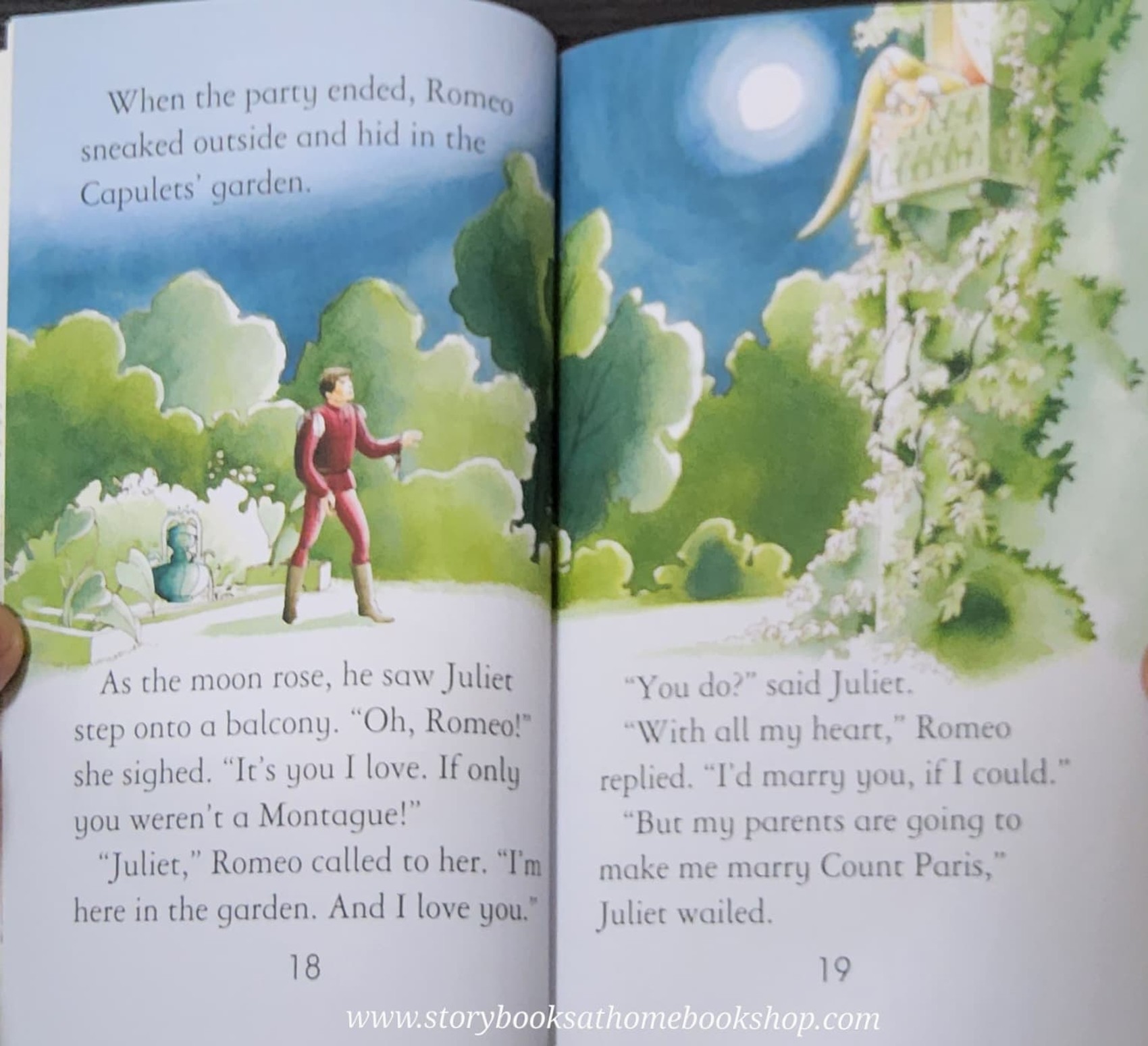 หนังสือนิทานปกอ่อน** 🍅🍓USBORNE YOUNG READING: ROMEO&JULIET