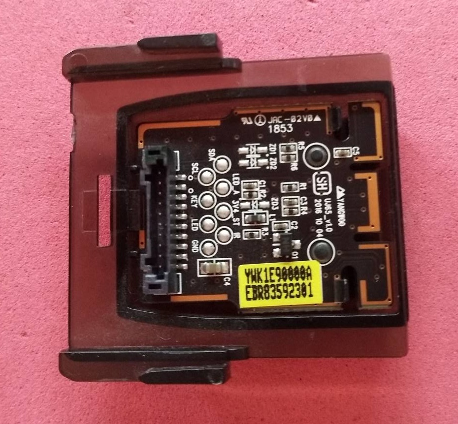 ชุดตัวรับรีโมทย์ LG (แอลจี) ของแท้ถอดจากเครื่อง พาร์ท EBR83592301 ใช้ได้กับรุ่นที่พาร์ทเหมือนกัน